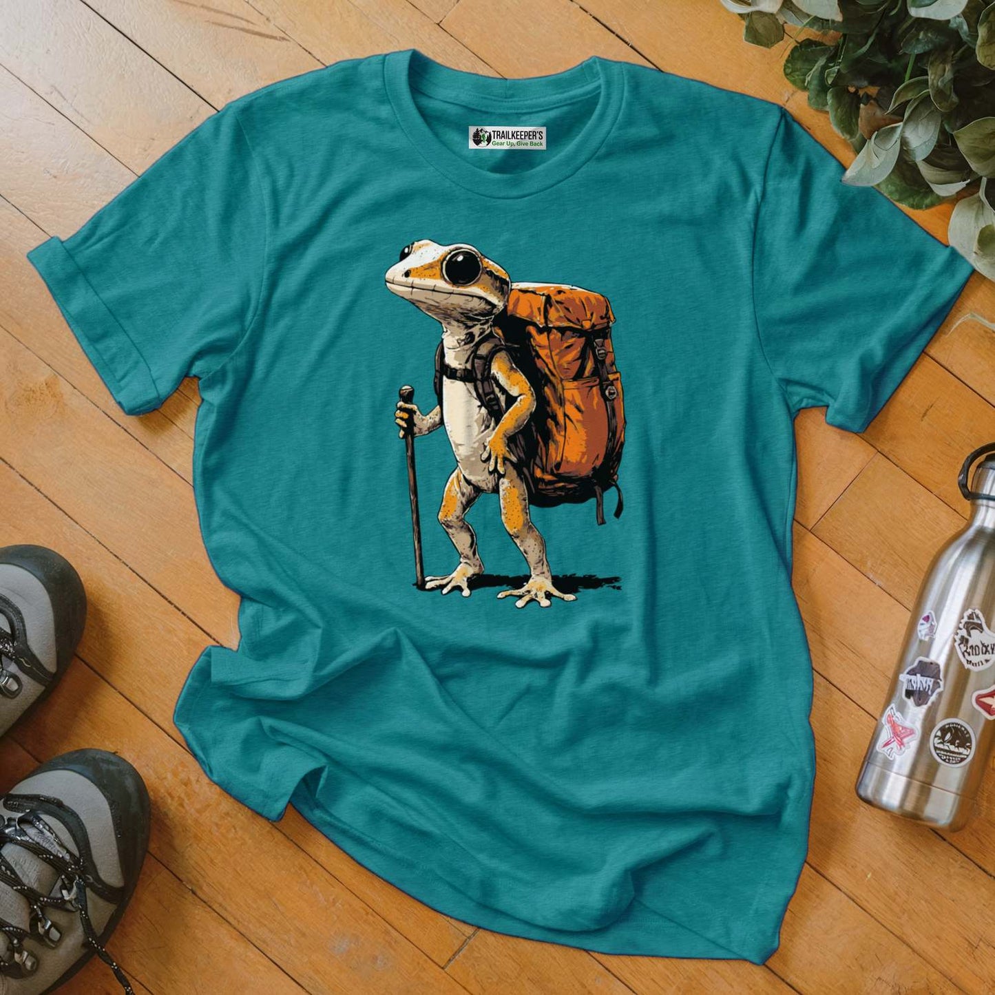 Gecko Backpacker T-Shirt