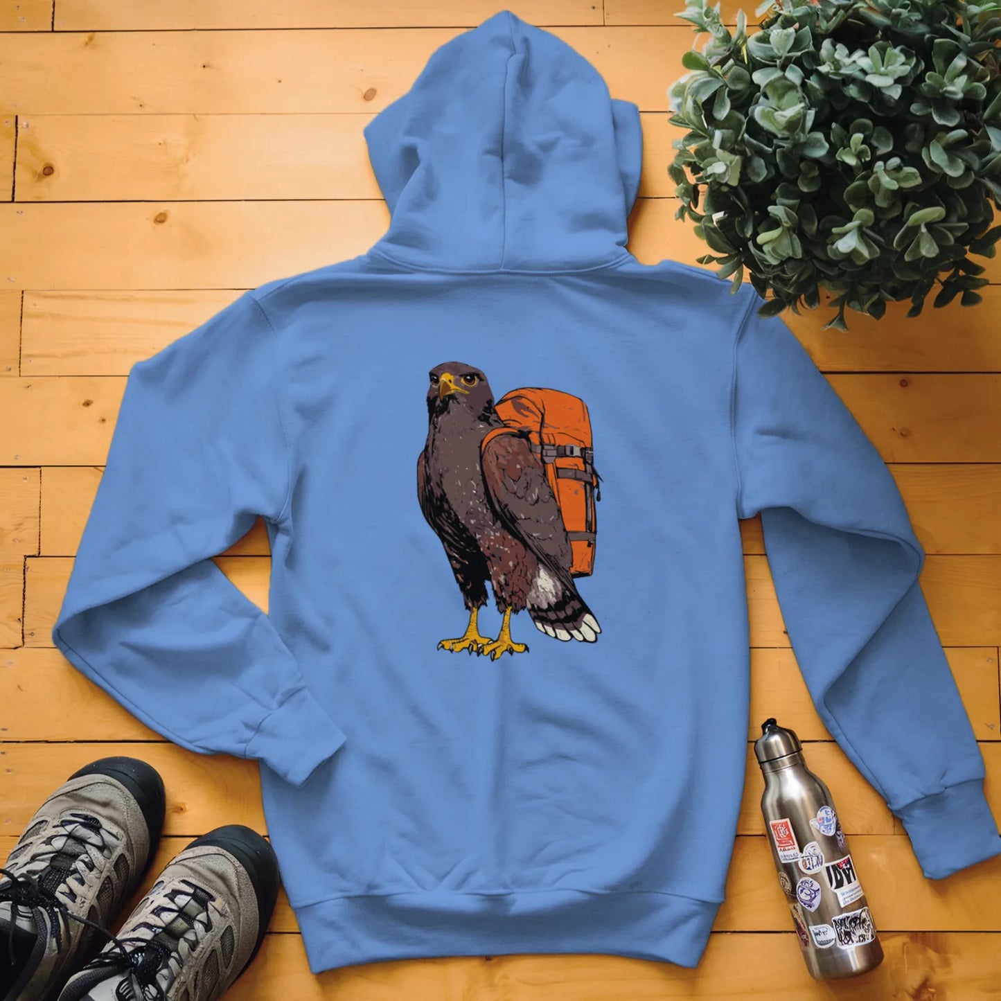 Harris's Hawk Backpacker Hoodie