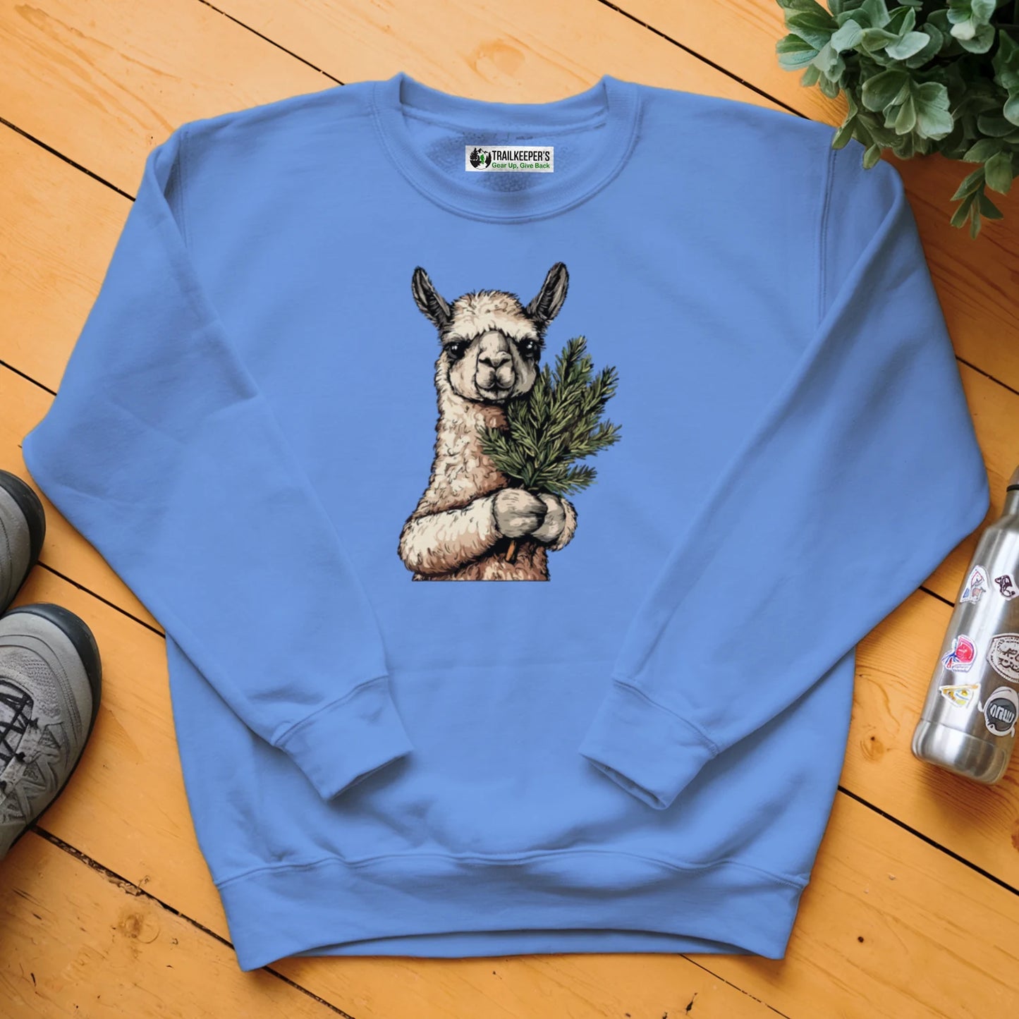 Llama Tree Hugger Sweatshirt