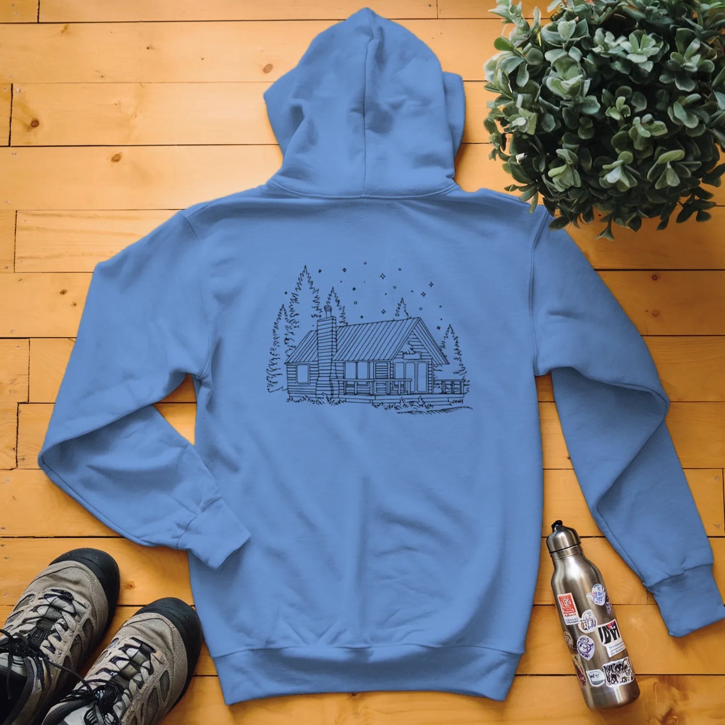 Log Cabin Hoodie