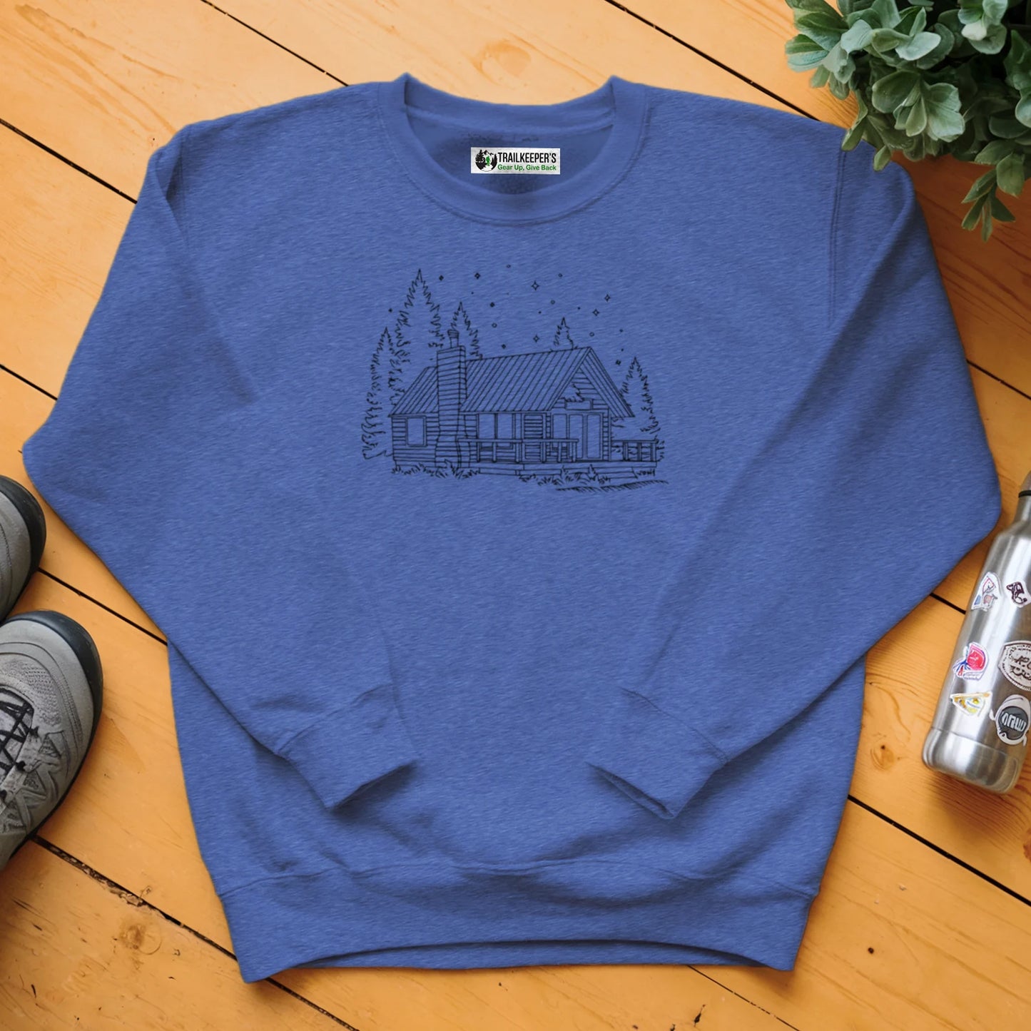 Log Cabin Sweatshirt