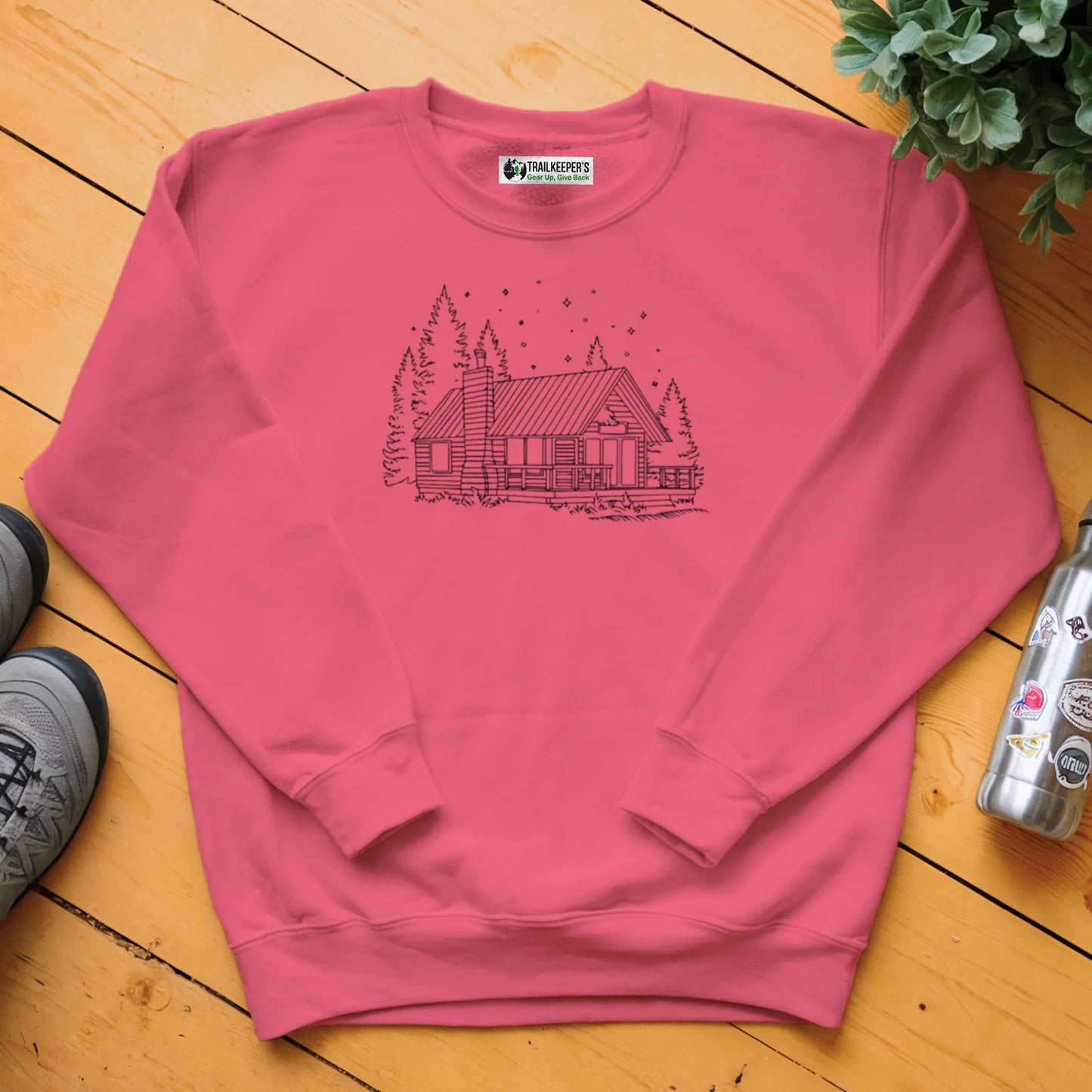 Log Cabin Sweatshirt