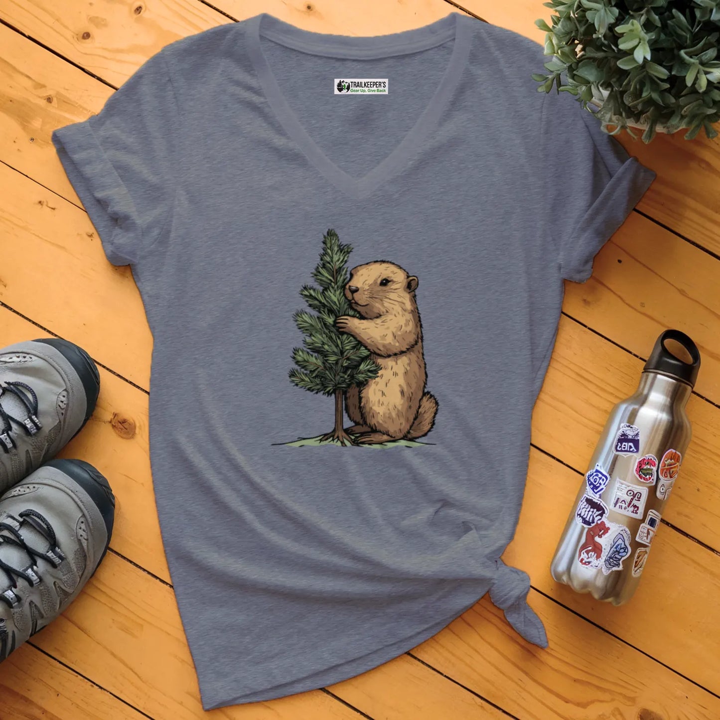 Marmot Tree Hugger V-Neck T-Shirt
