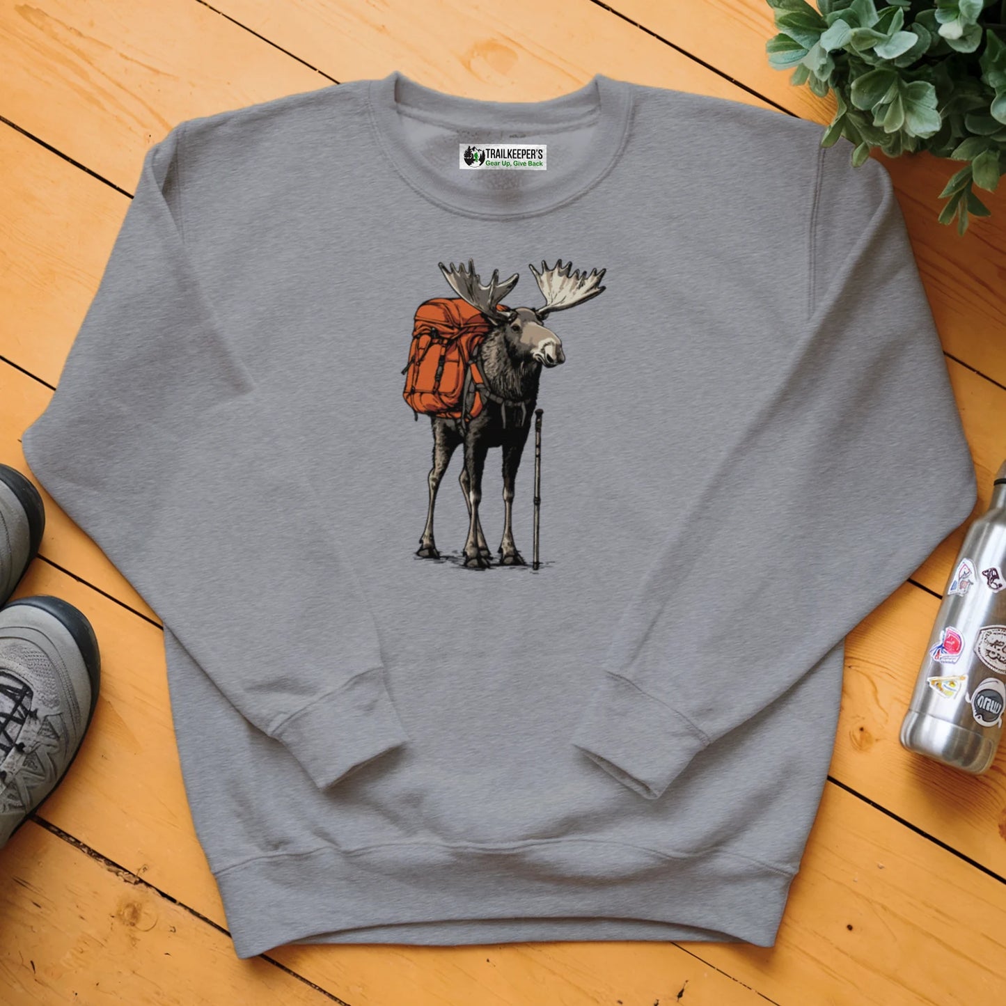 Moose Backpacker Sweatshirt