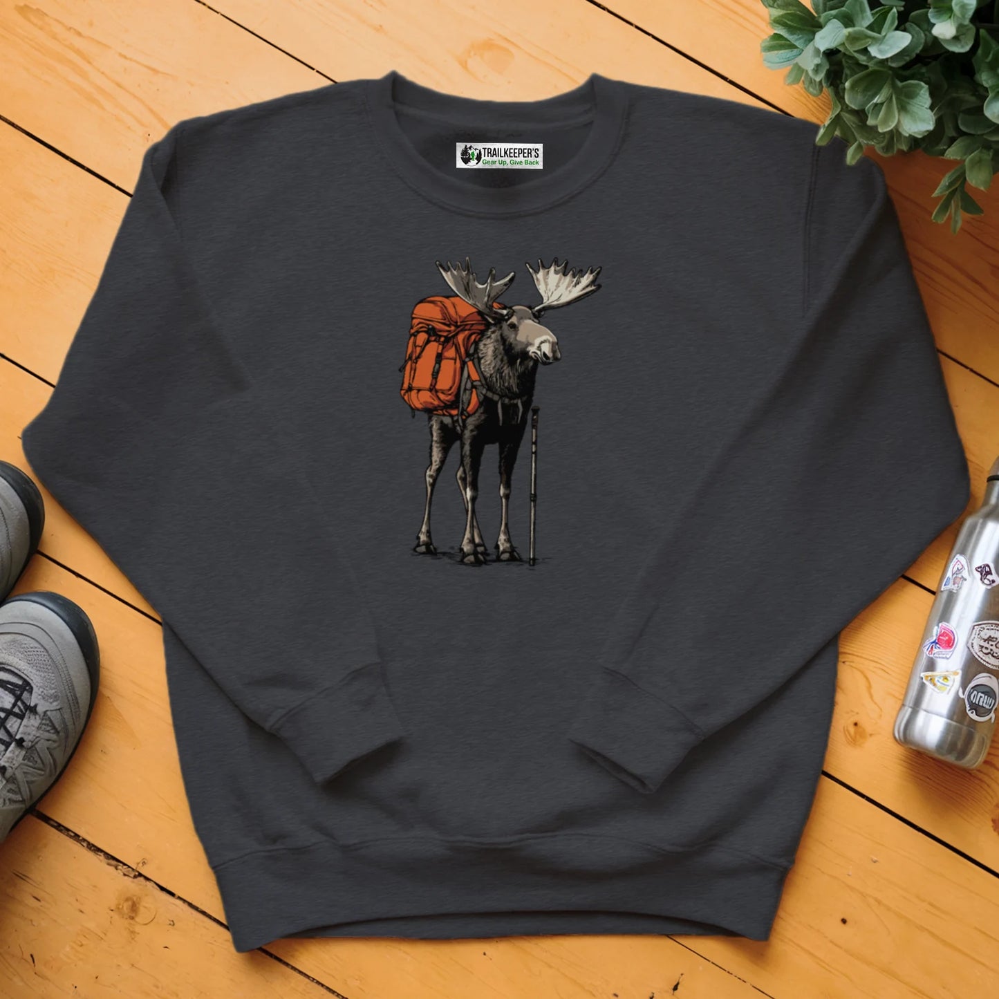 Moose Backpacker Sweatshirt