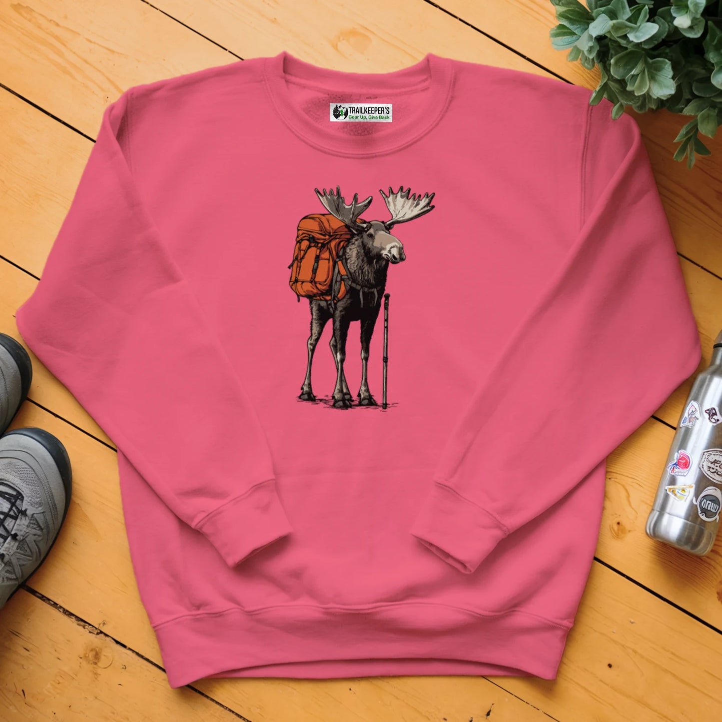 Moose Backpacker Sweatshirt
