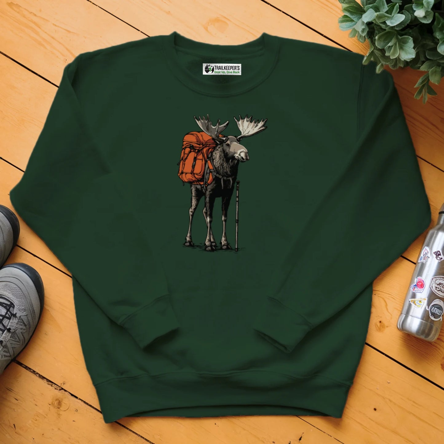 Moose Backpacker Sweatshirt