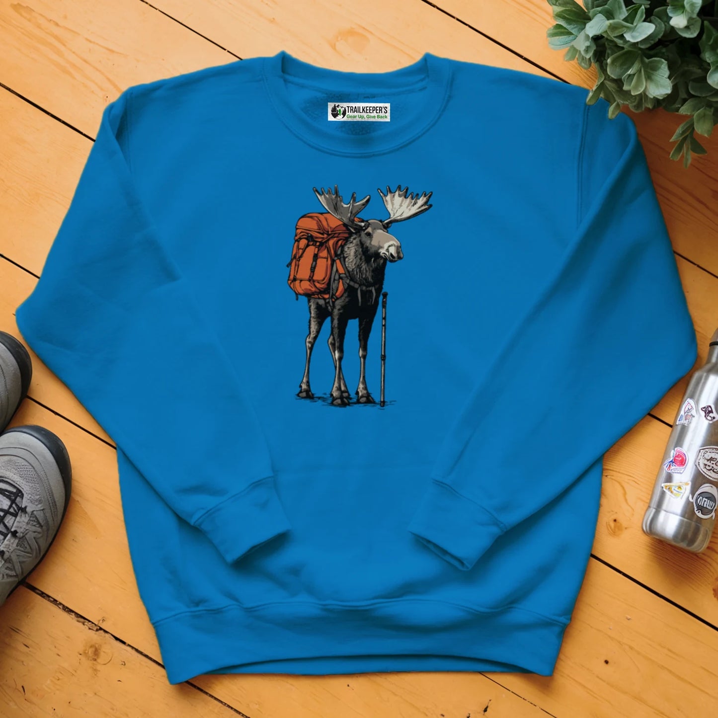 Moose Backpacker Sweatshirt