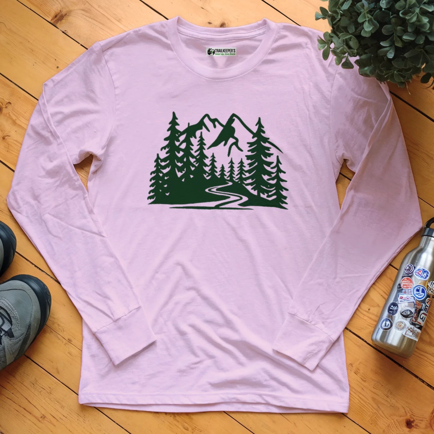 Mountain Forest Trail Long Sleeve T-Shirt