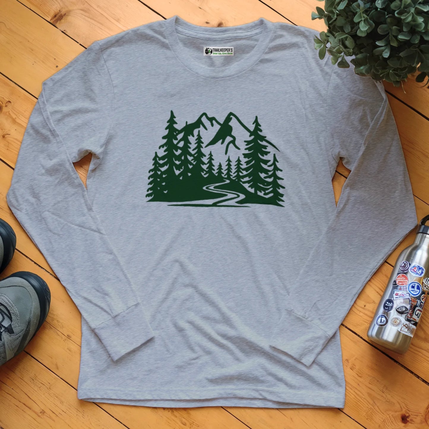 Mountain Forest Trail Long Sleeve T-Shirt