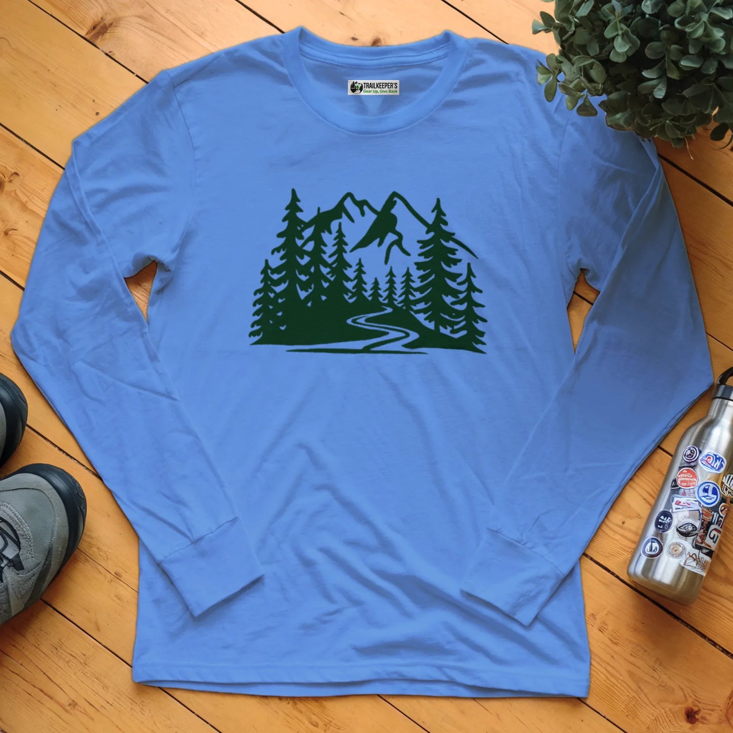 Mountain Forest Trail Long Sleeve T-Shirt
