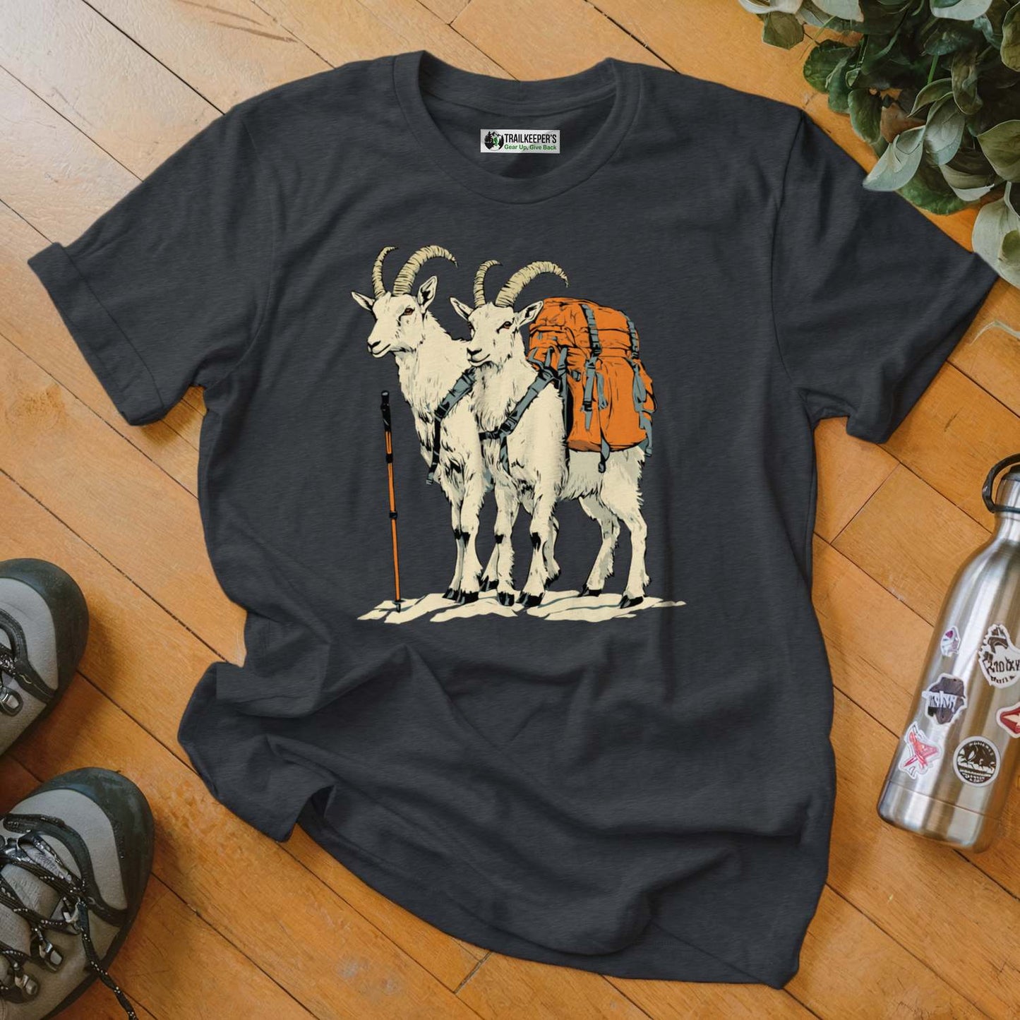 Mountain Goat Backpacker Buddies T-Shirt