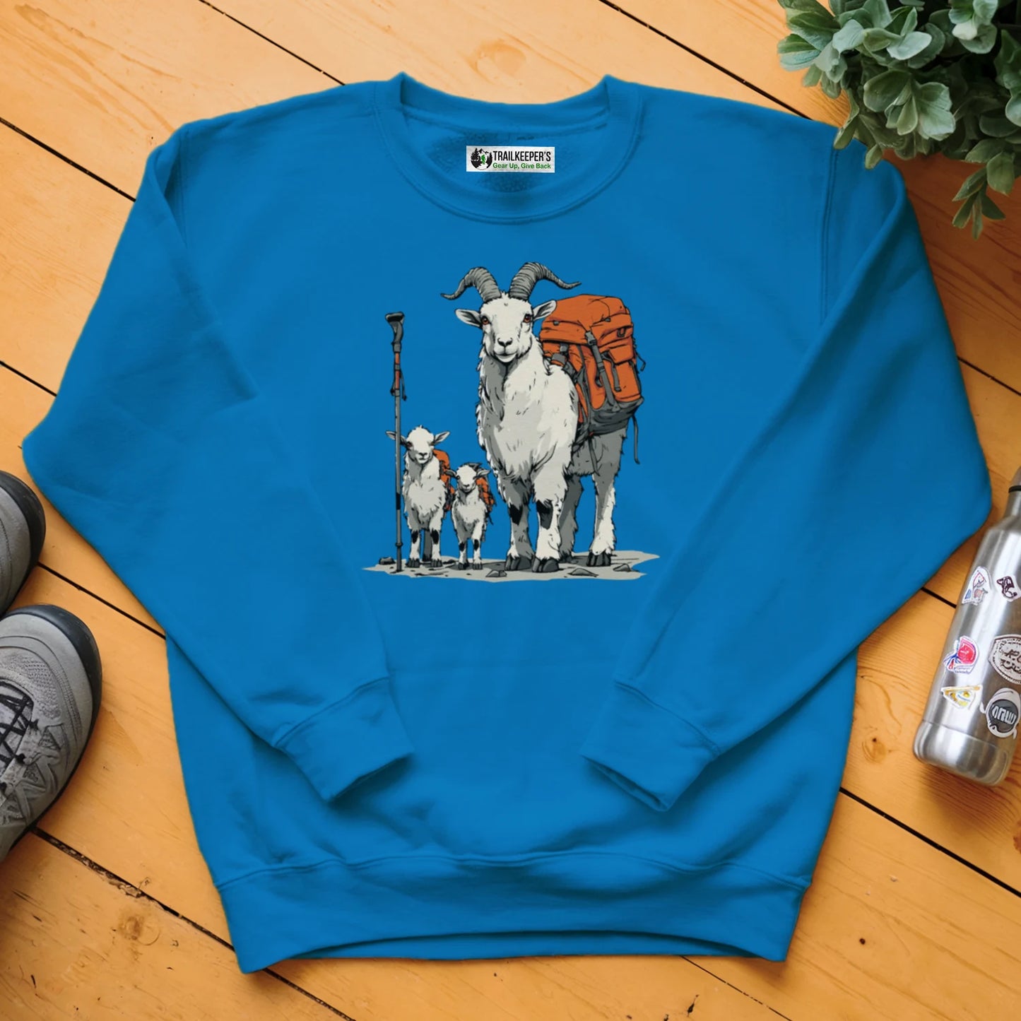 Mountain Goat Backpacker Family Sweatshirt