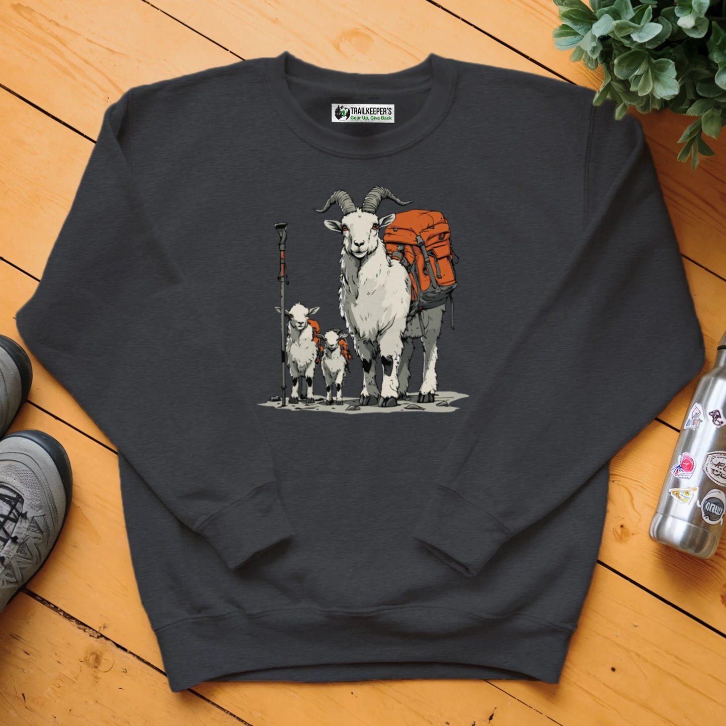 Mountain Goat Backpacker Family Sweatshirt