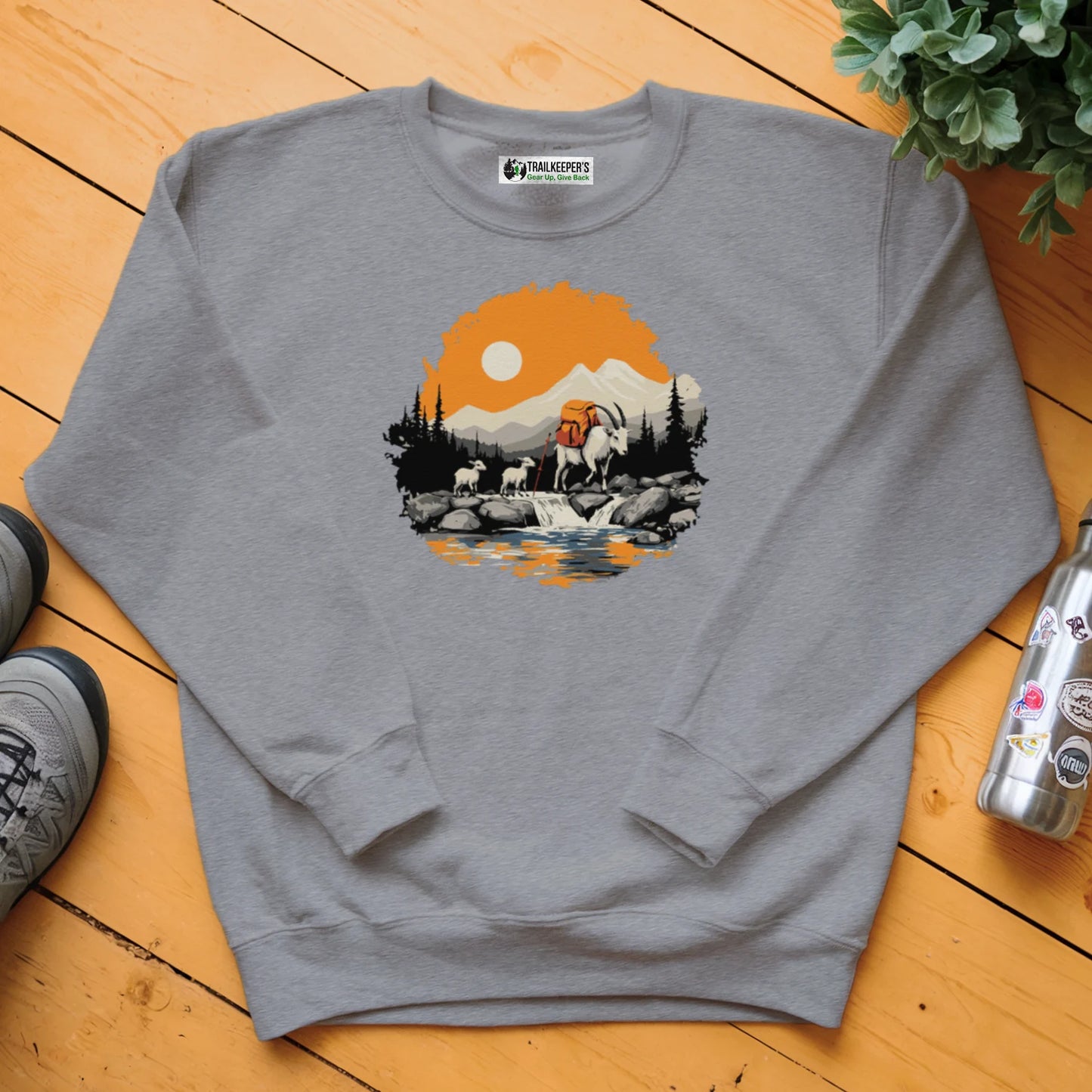 Mountain Goat Backpacker Family Sweatshirt