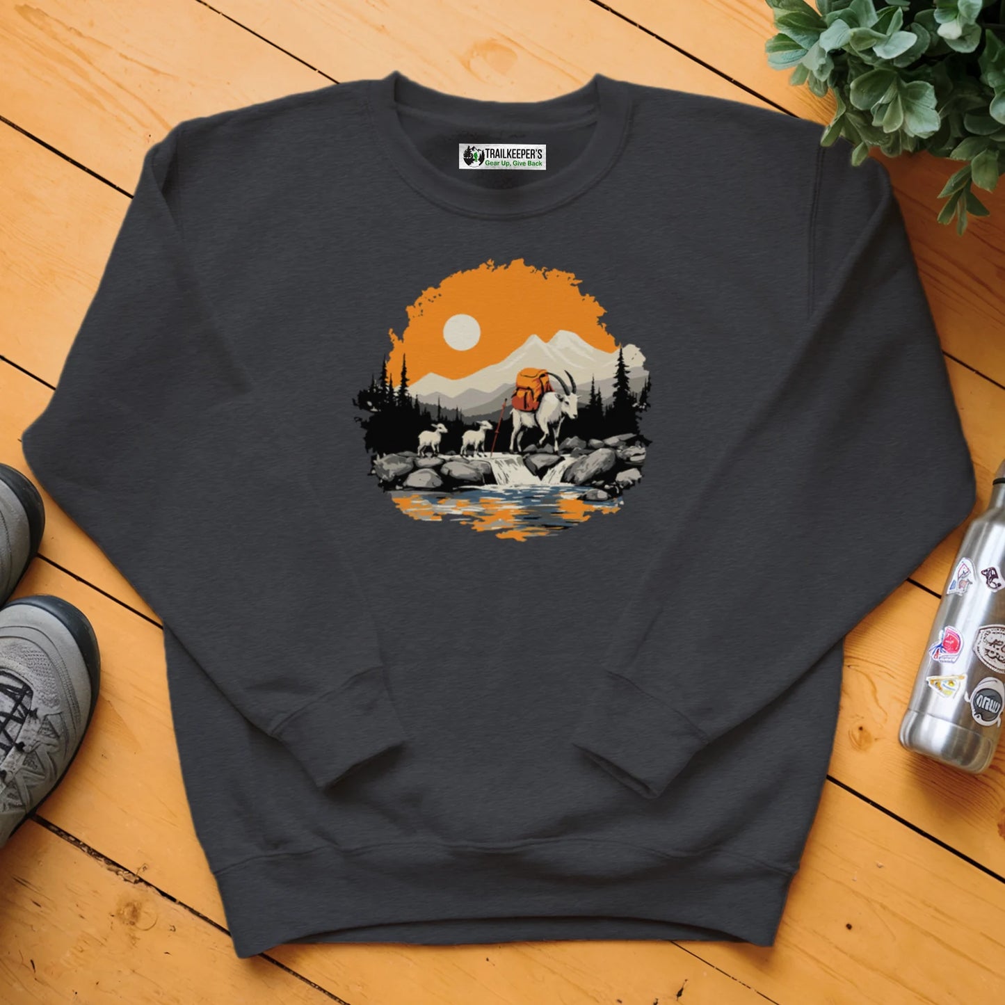 Mountain Goat Backpacker Family Sweatshirt