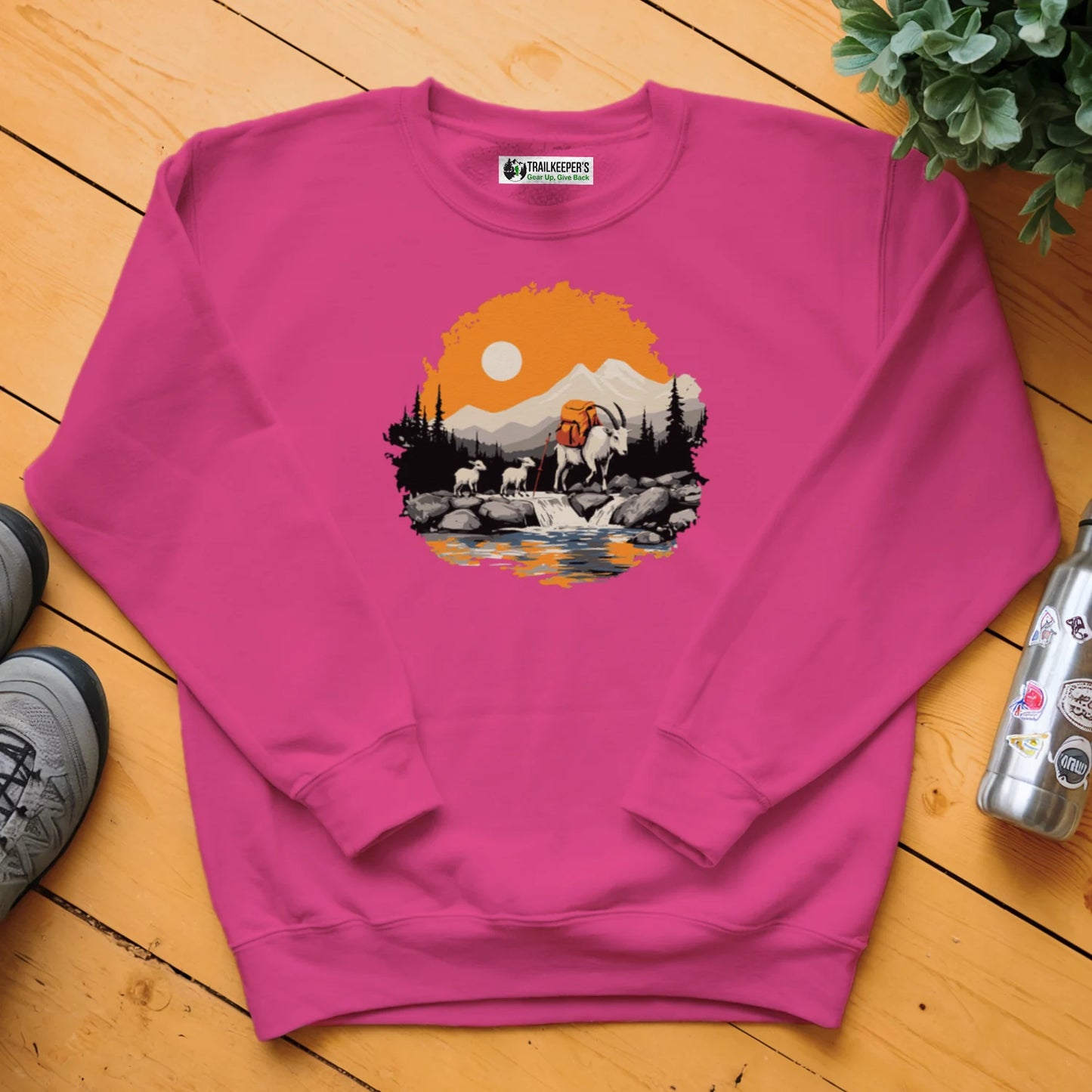 Mountain Goat Backpacker Family Sweatshirt