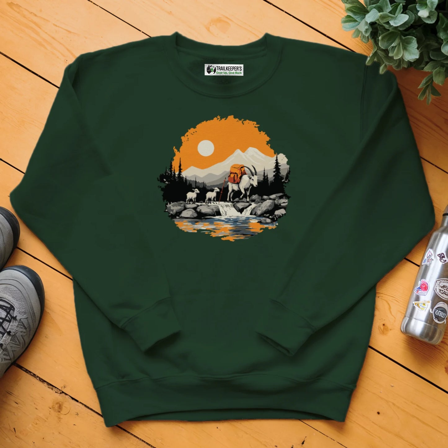 Mountain Goat Backpacker Family Sweatshirt