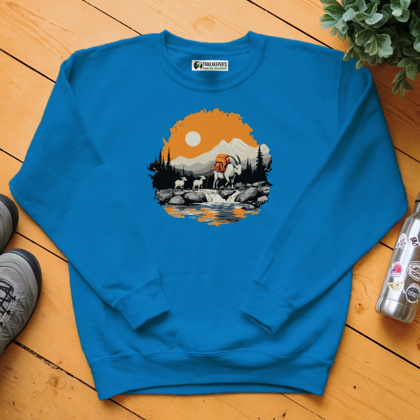 Mountain Goat Backpacker Family Sweatshirt