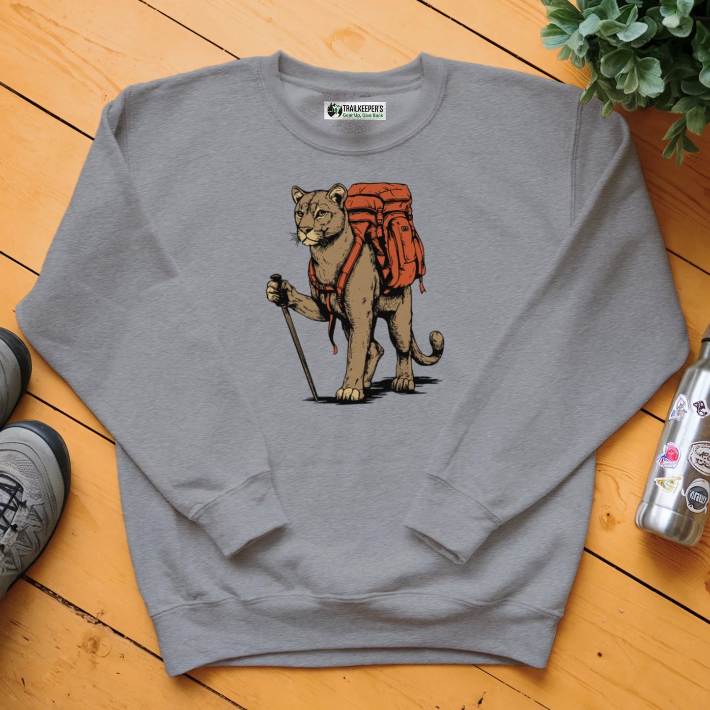 Mountain Lion Backpacker Sweatshirt