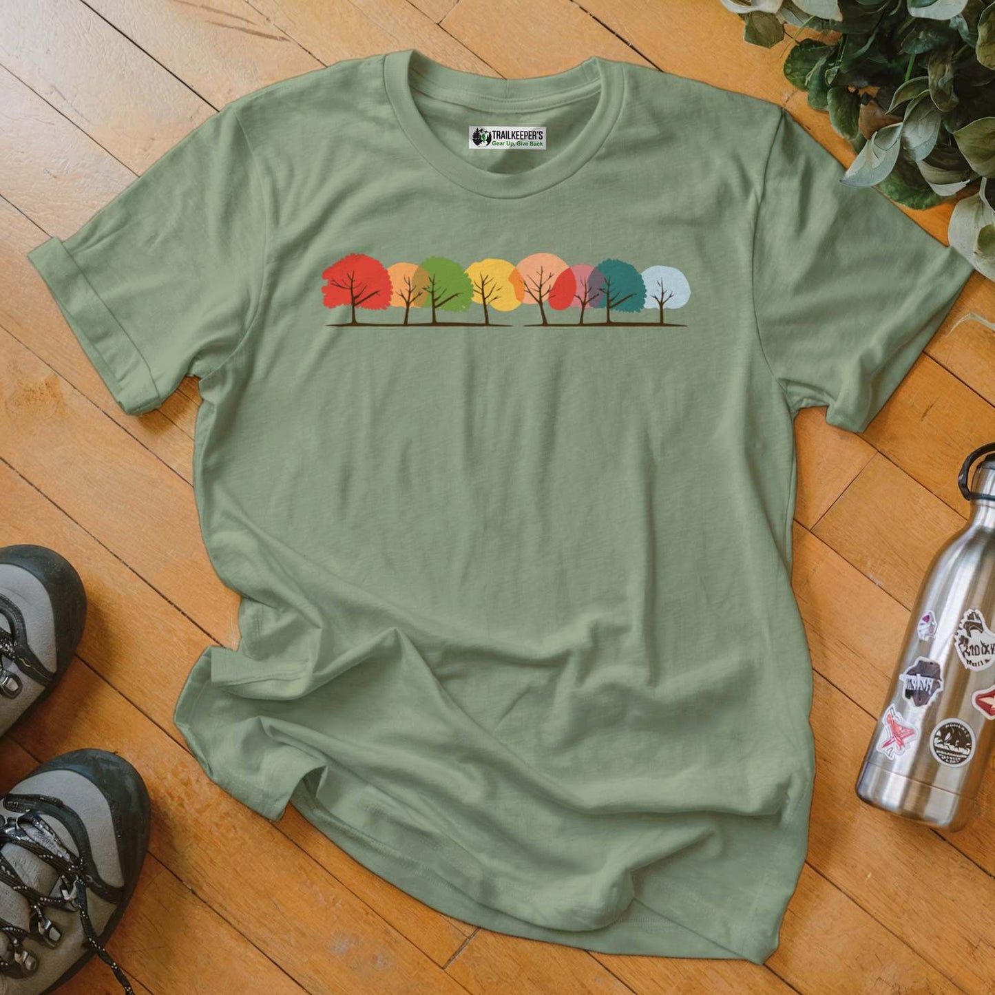Multicolor Trees T-Shirt