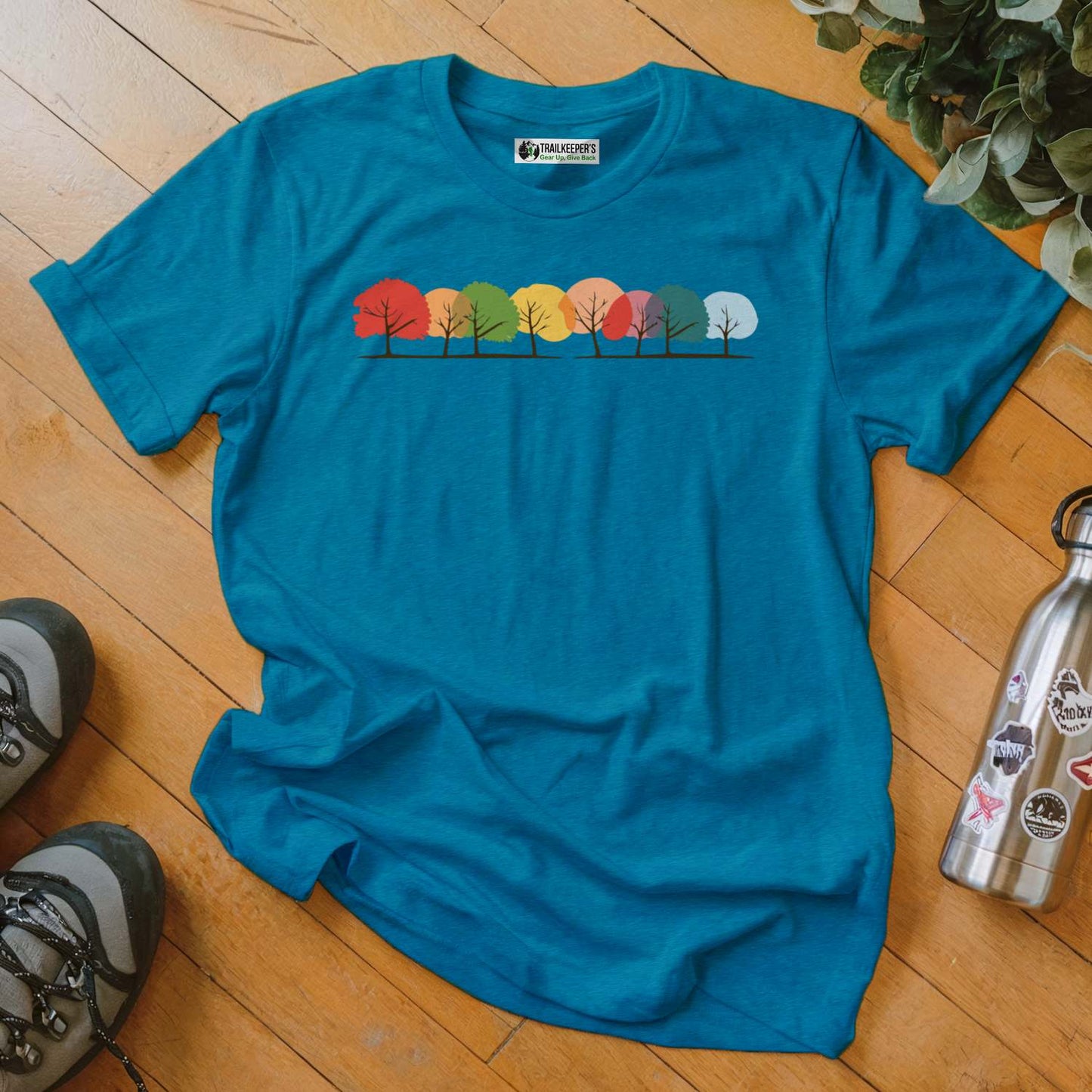 Multicolor Trees T-Shirt