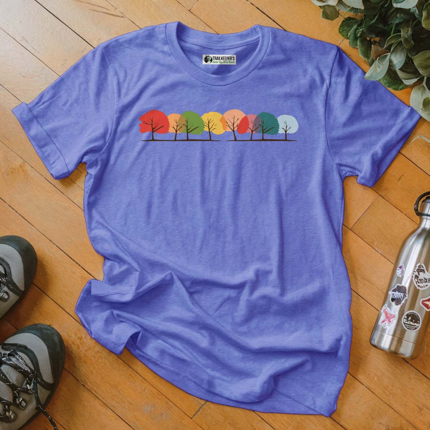 Multicolor Trees T-Shirt