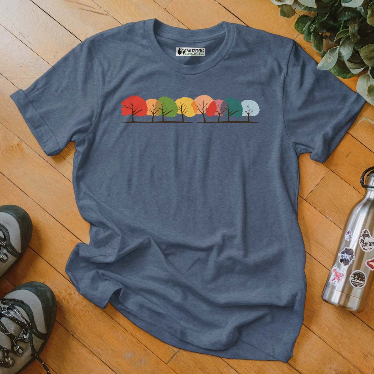 Multicolor Trees T-Shirt