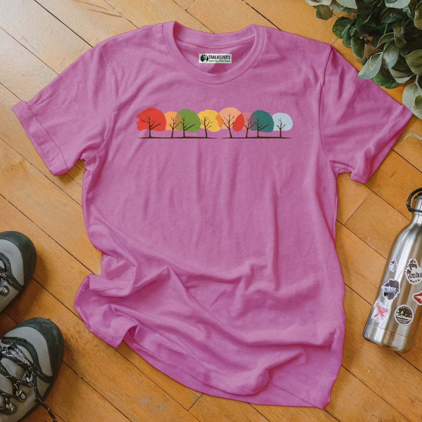 Multicolor Trees T-Shirt