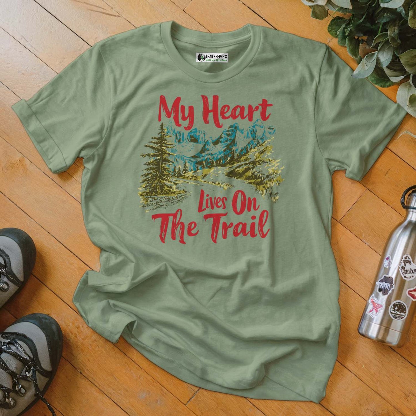 My Heart Lives On The Trail T-Shirt
