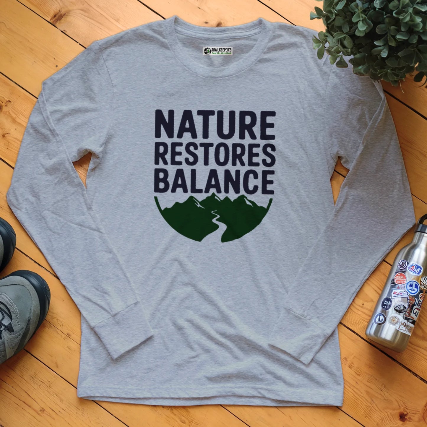 Nature Restores Balance Long Sleeve T-Shirt