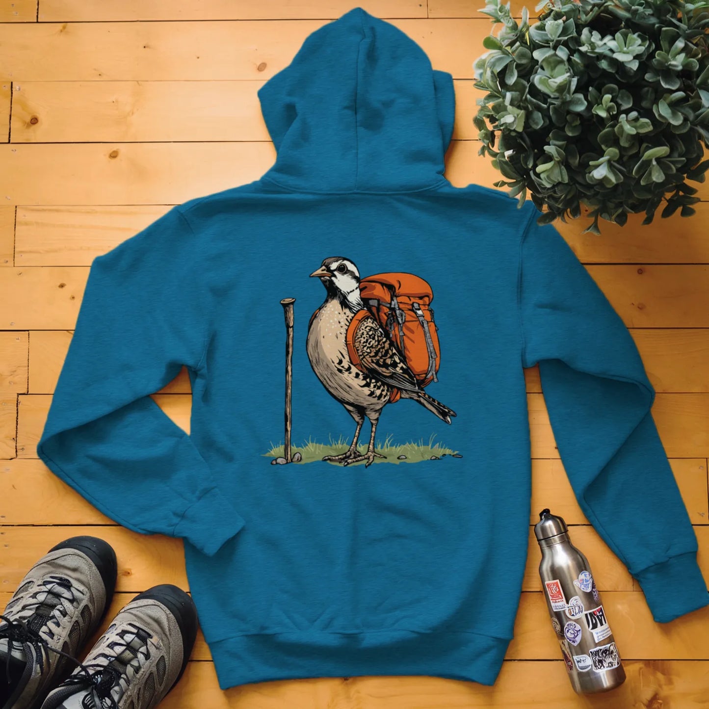 Northern Bobwhite Backpacker Hoodie