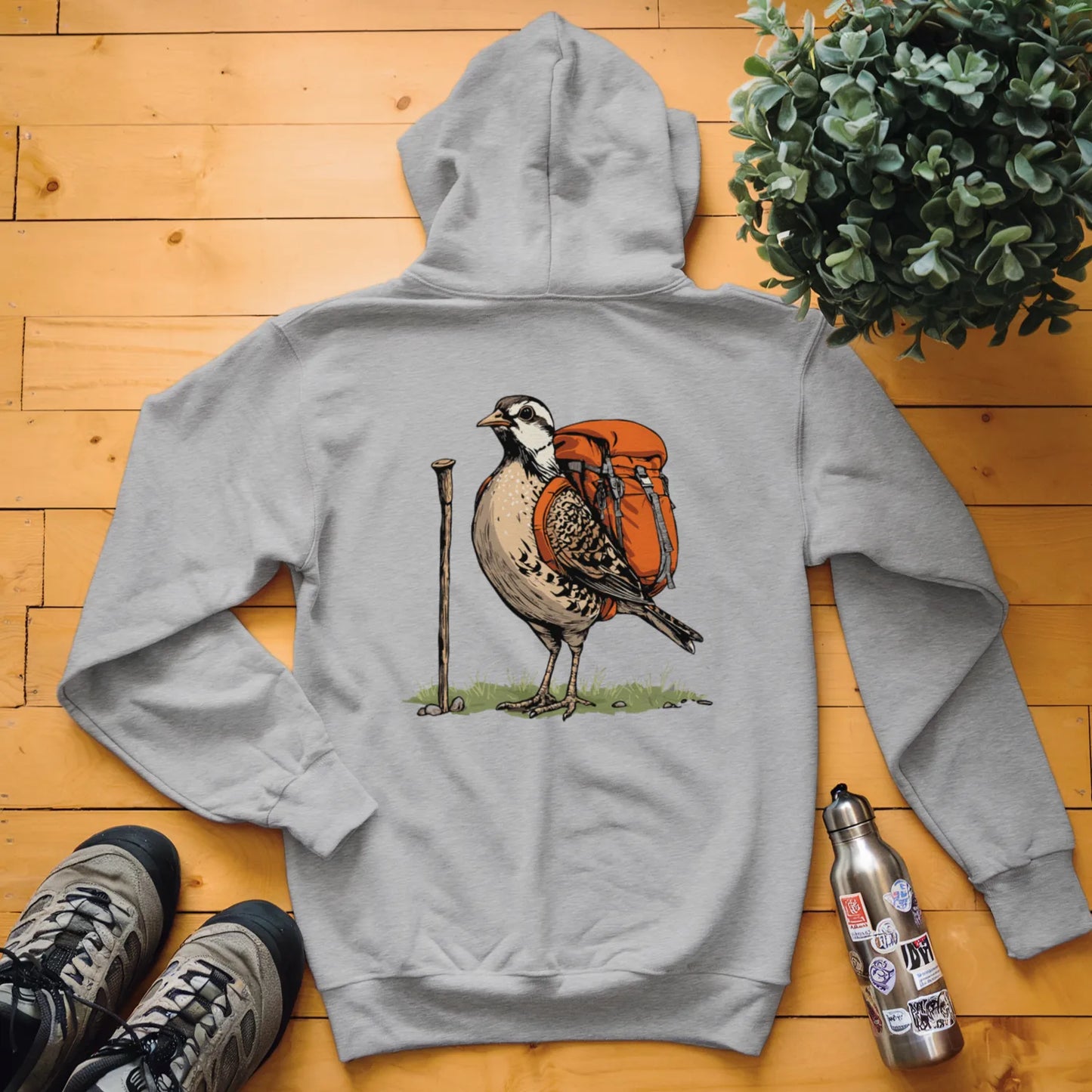 Northern Bobwhite Backpacker Hoodie