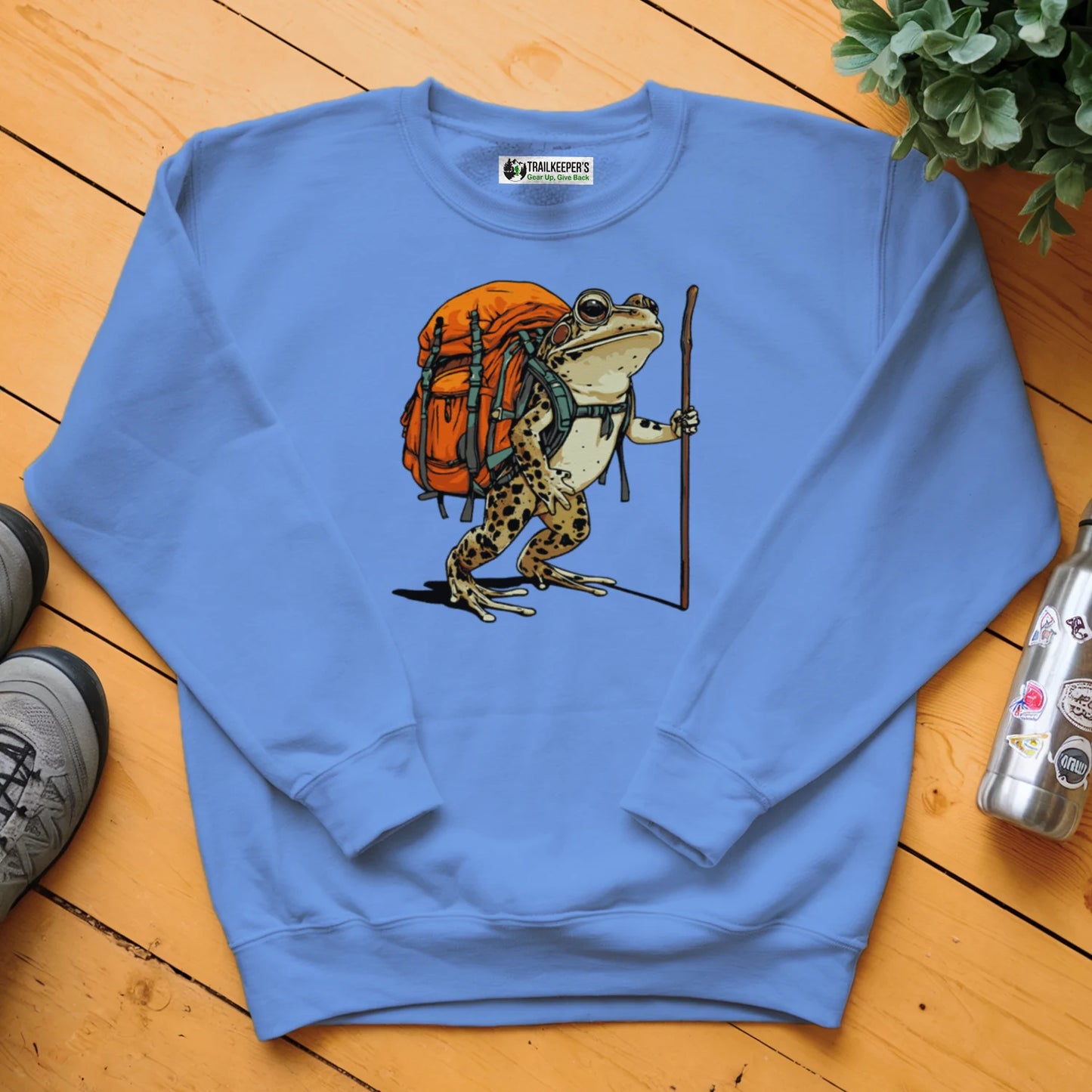 Northern Leopard Frog Backpacker Sweatshirt