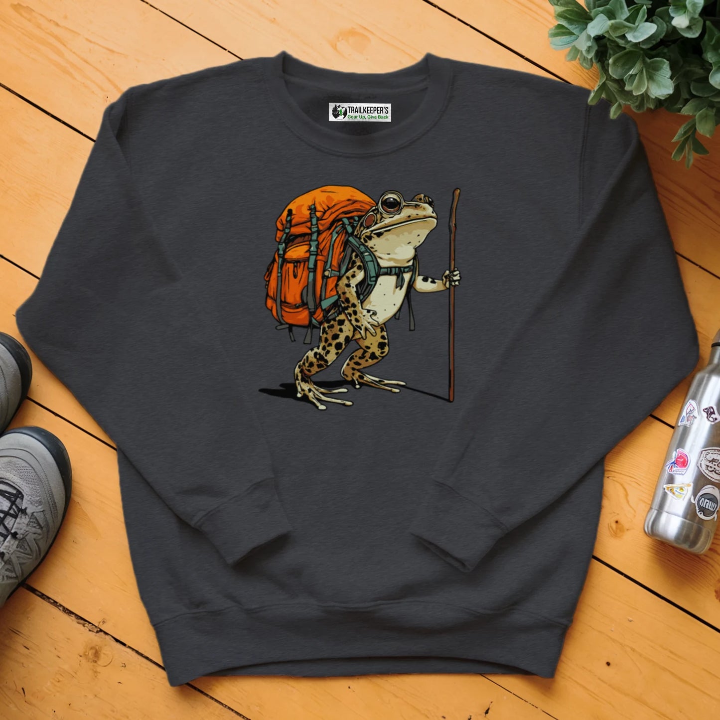 Northern Leopard Frog Backpacker Sweatshirt