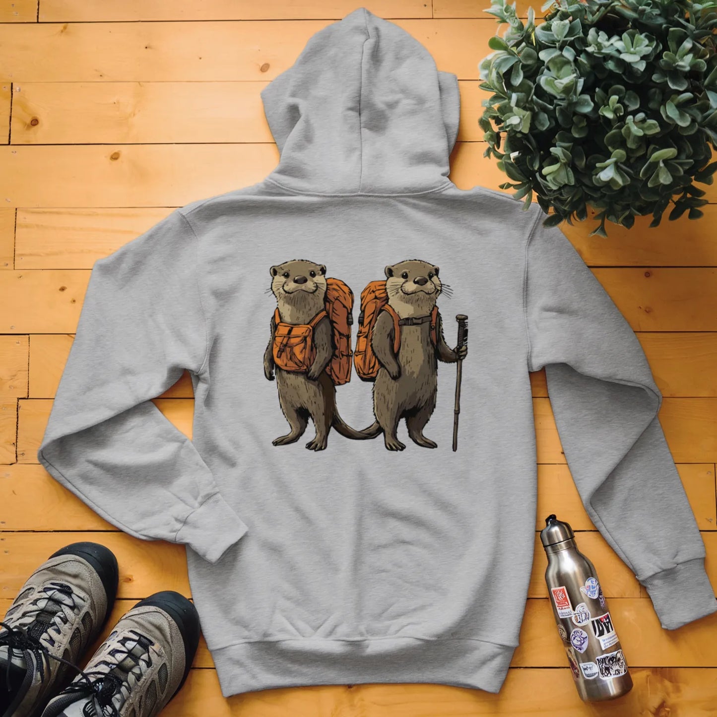 Otter Backpacker Buddies Hoodie