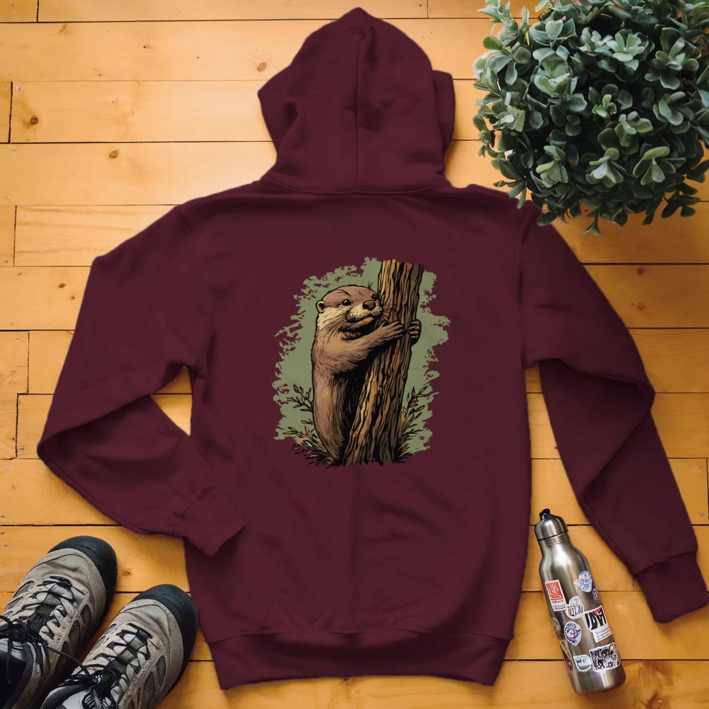 Otter Tree Hugger Hoodie