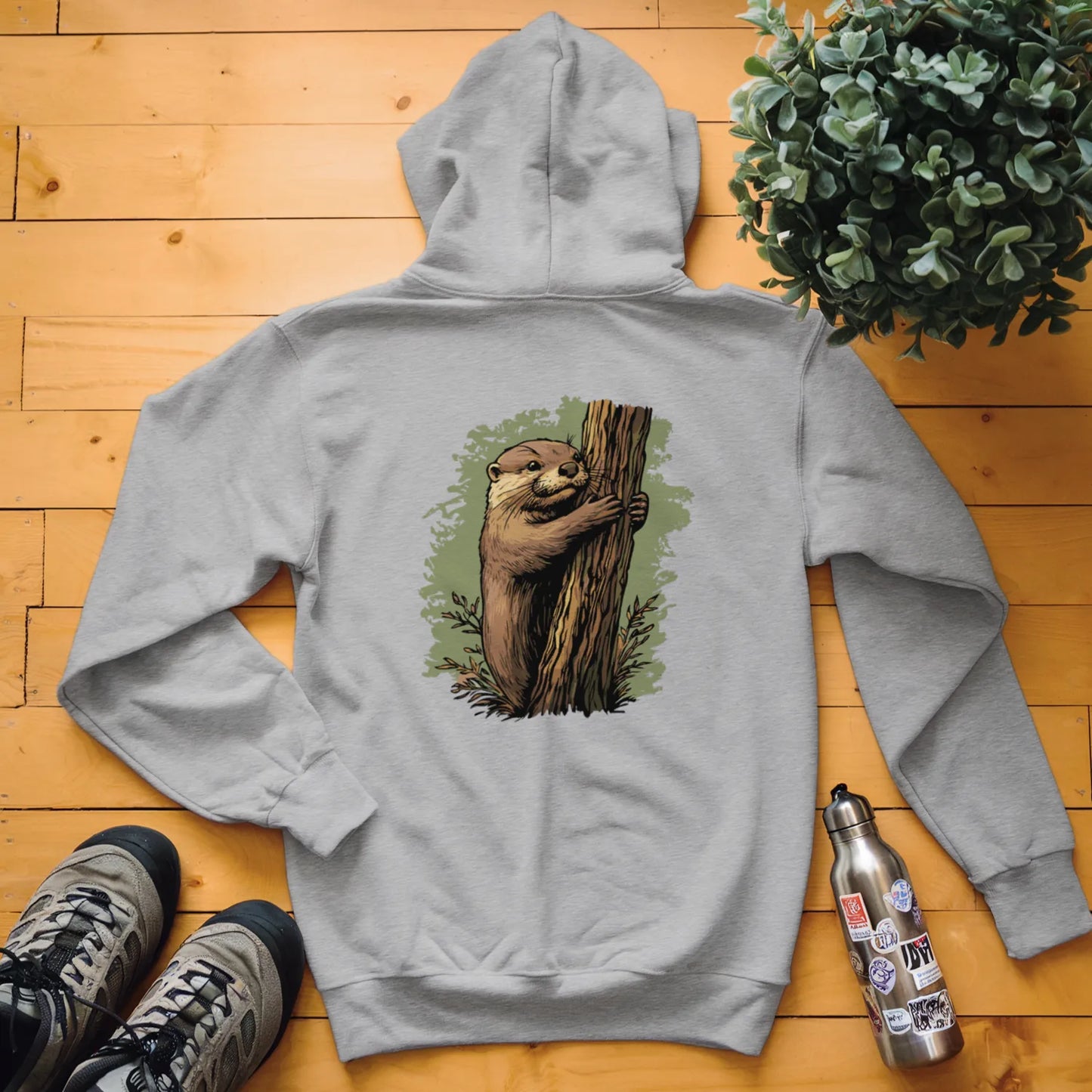Otter Tree Hugger Hoodie