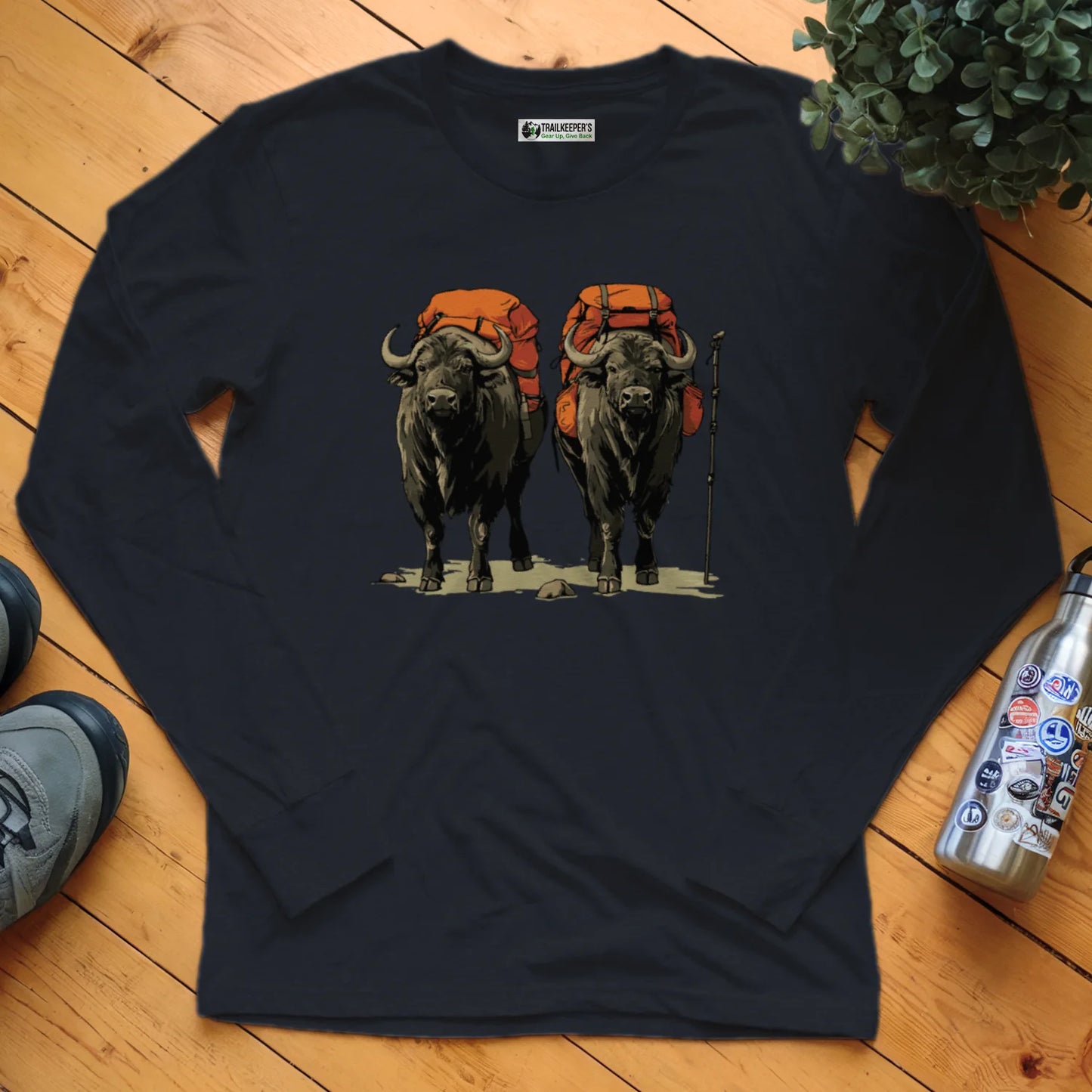 Ox Backpacker Buddies Long Sleeve T-Shirt
