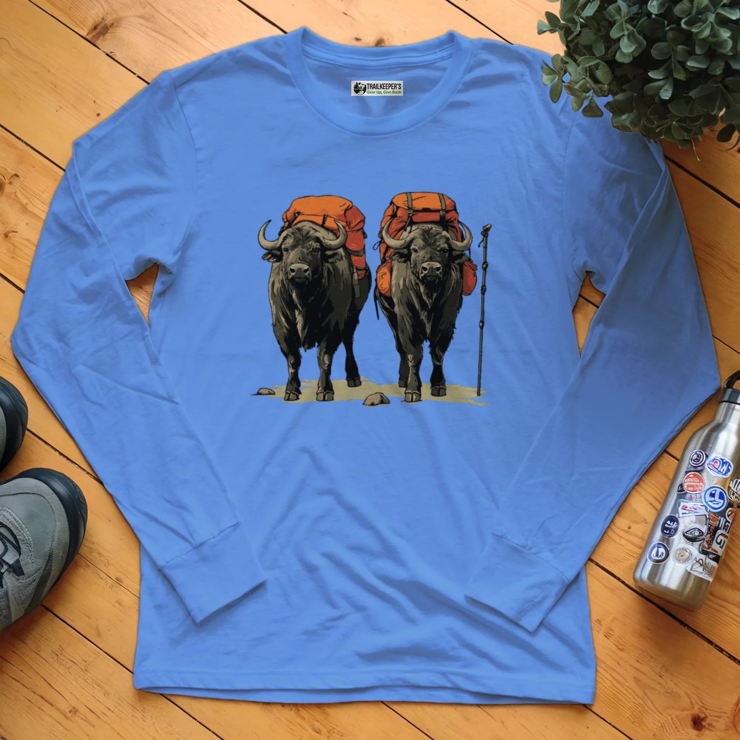 Ox Backpacker Buddies Long Sleeve T-Shirt