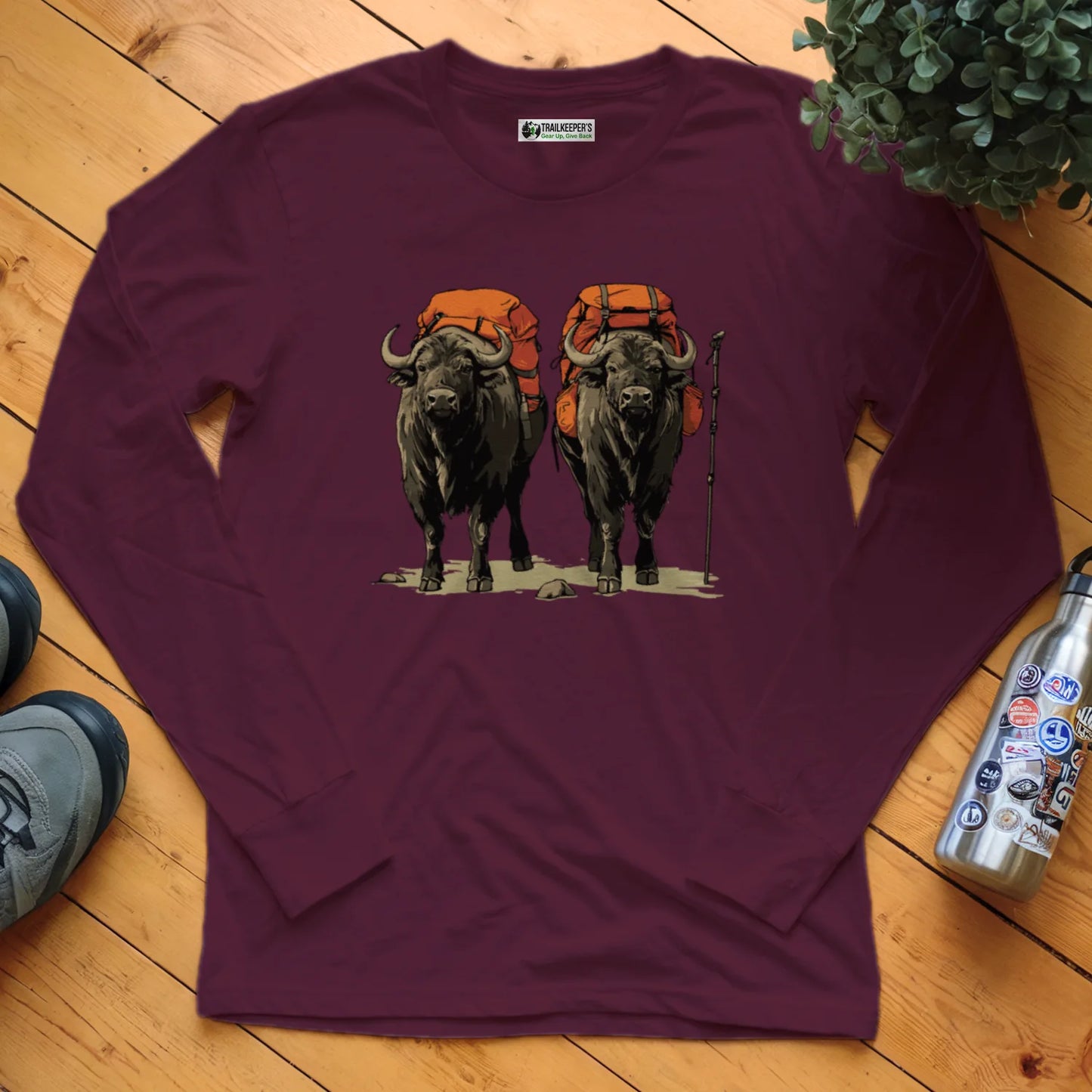 Ox Backpacker Buddies Long Sleeve T-Shirt