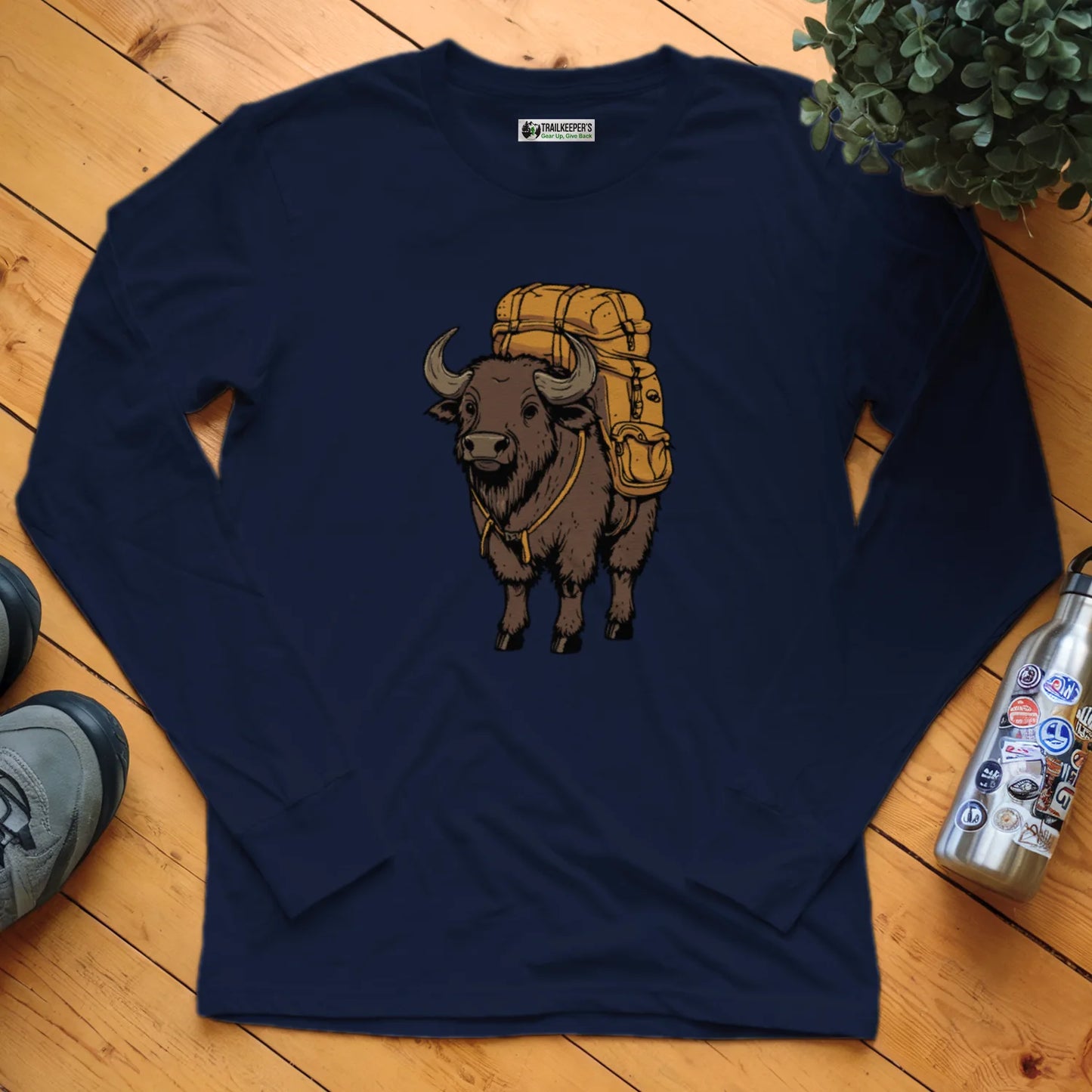 Ox Backpacker Long Sleeve T-Shirt