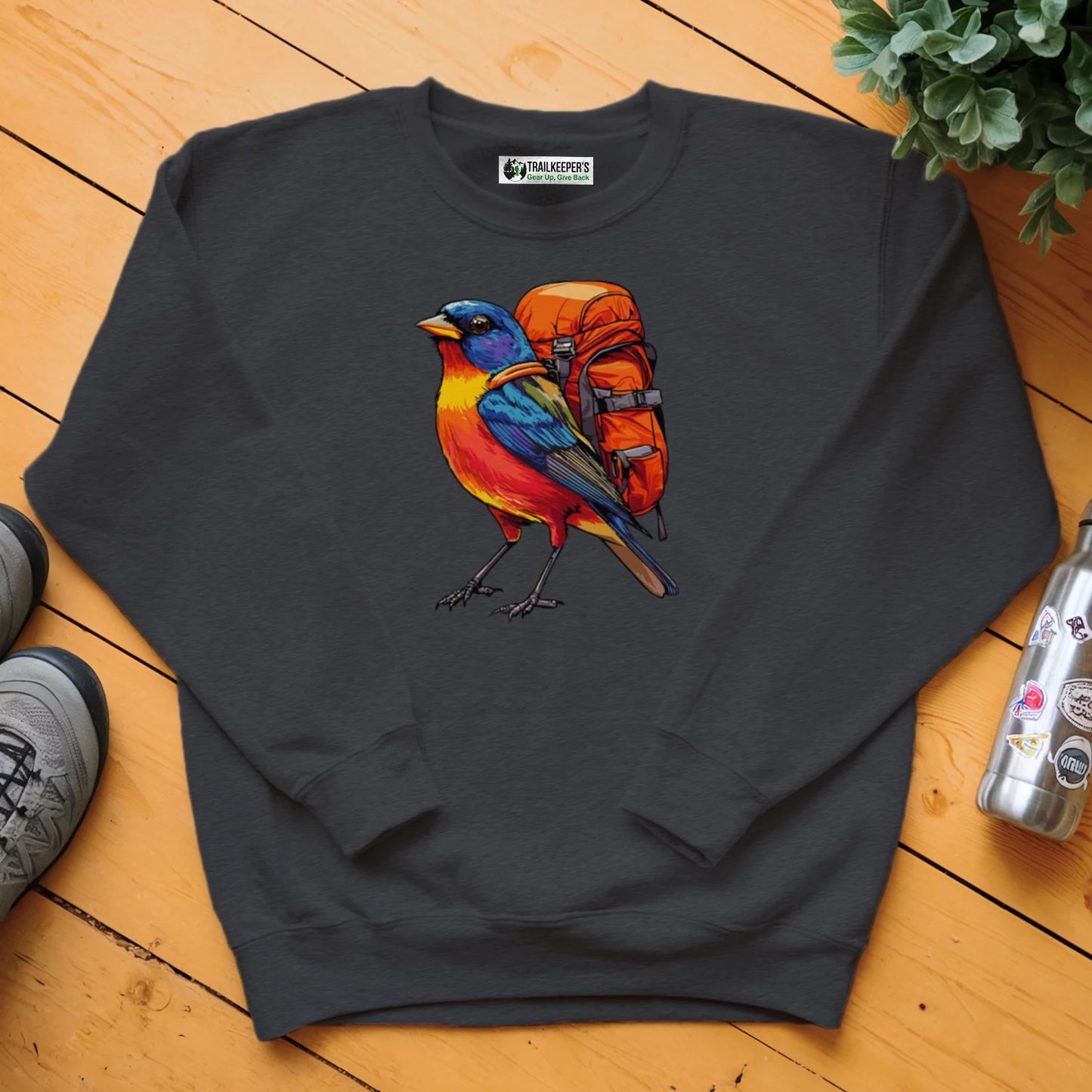 Painted Bunting Backpacker Sweatshirt