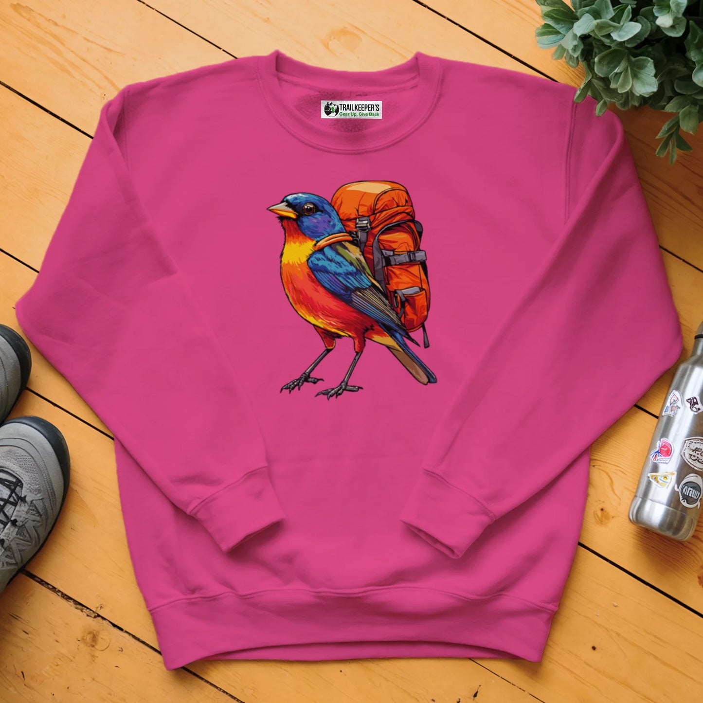 Painted Bunting Backpacker Sweatshirt
