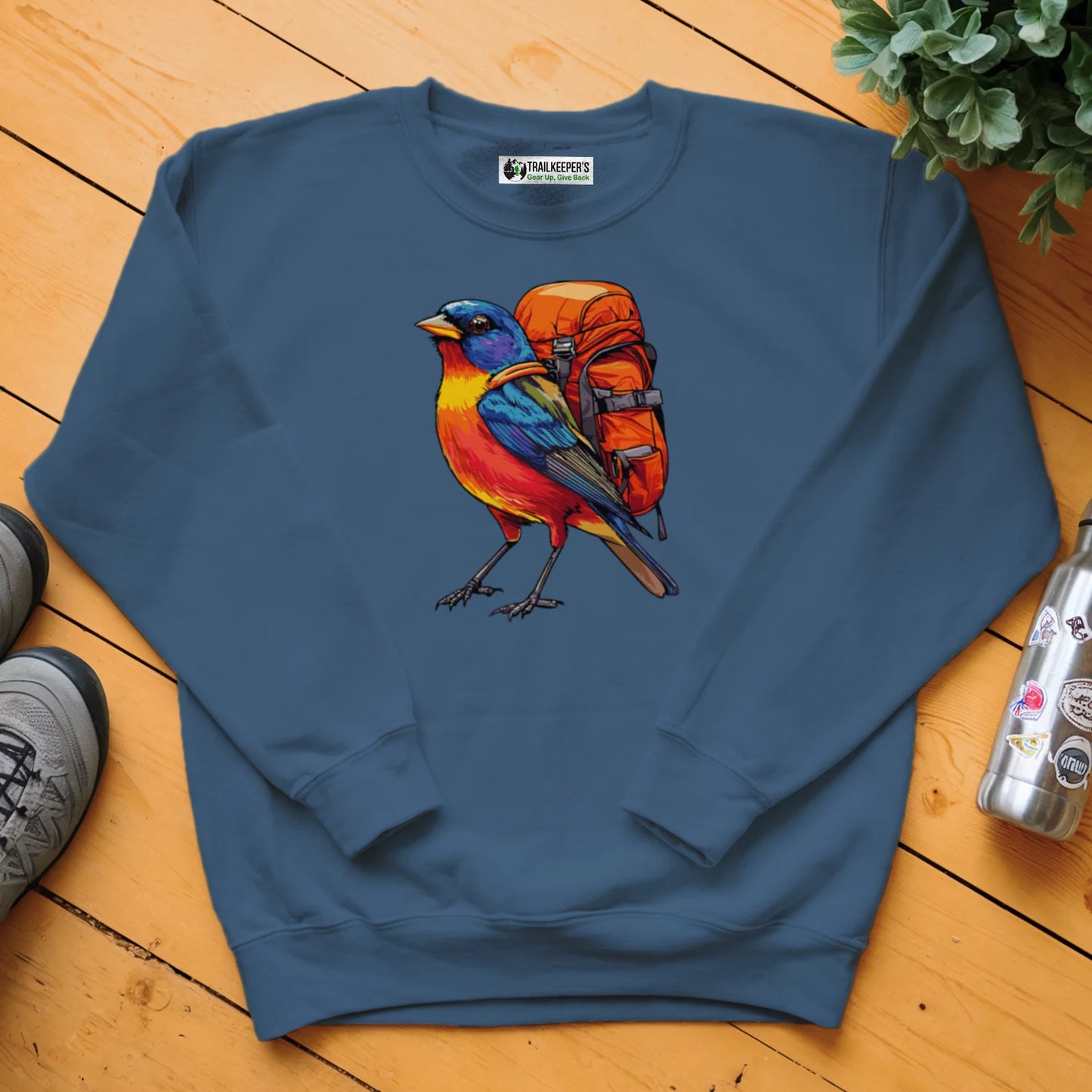 Painted Bunting Backpacker Sweatshirt