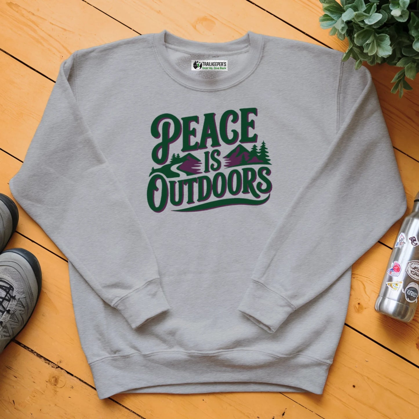Peace Is Outdoors Sweatshirt