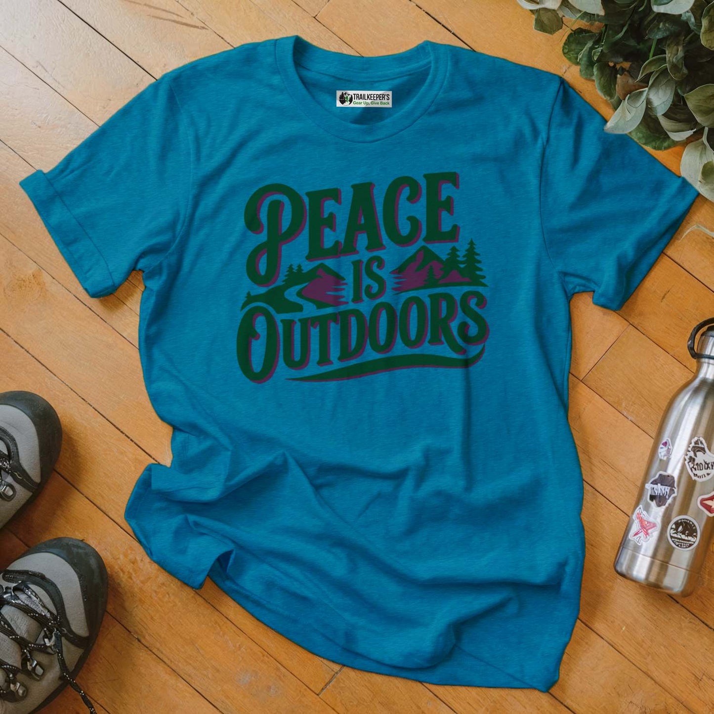 Peace Is Outdoors T-Shirt