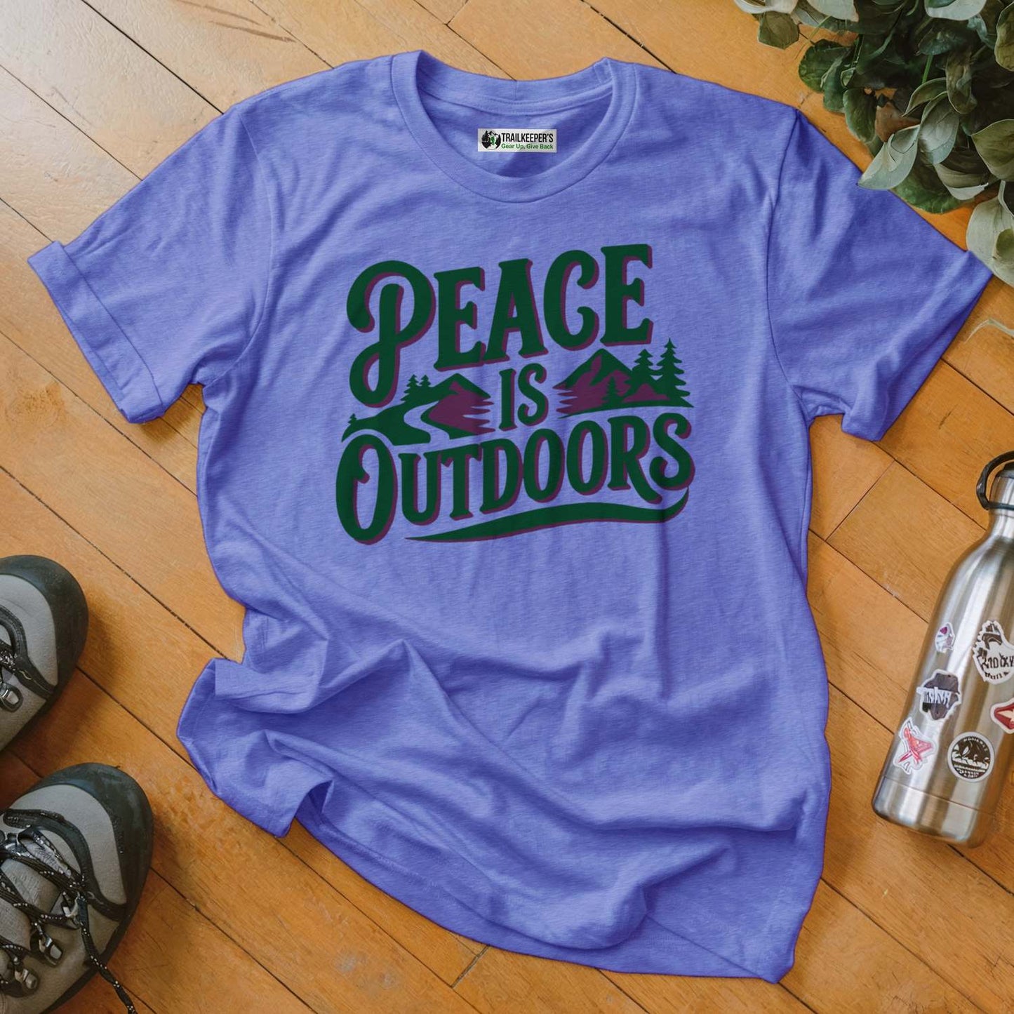 Peace Is Outdoors T-Shirt