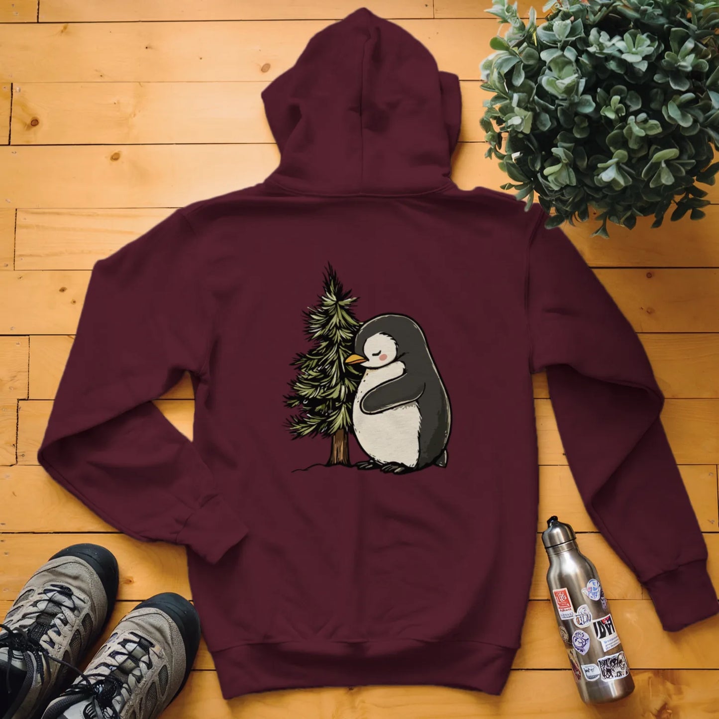 Penguin Tree Hugger Hoodie