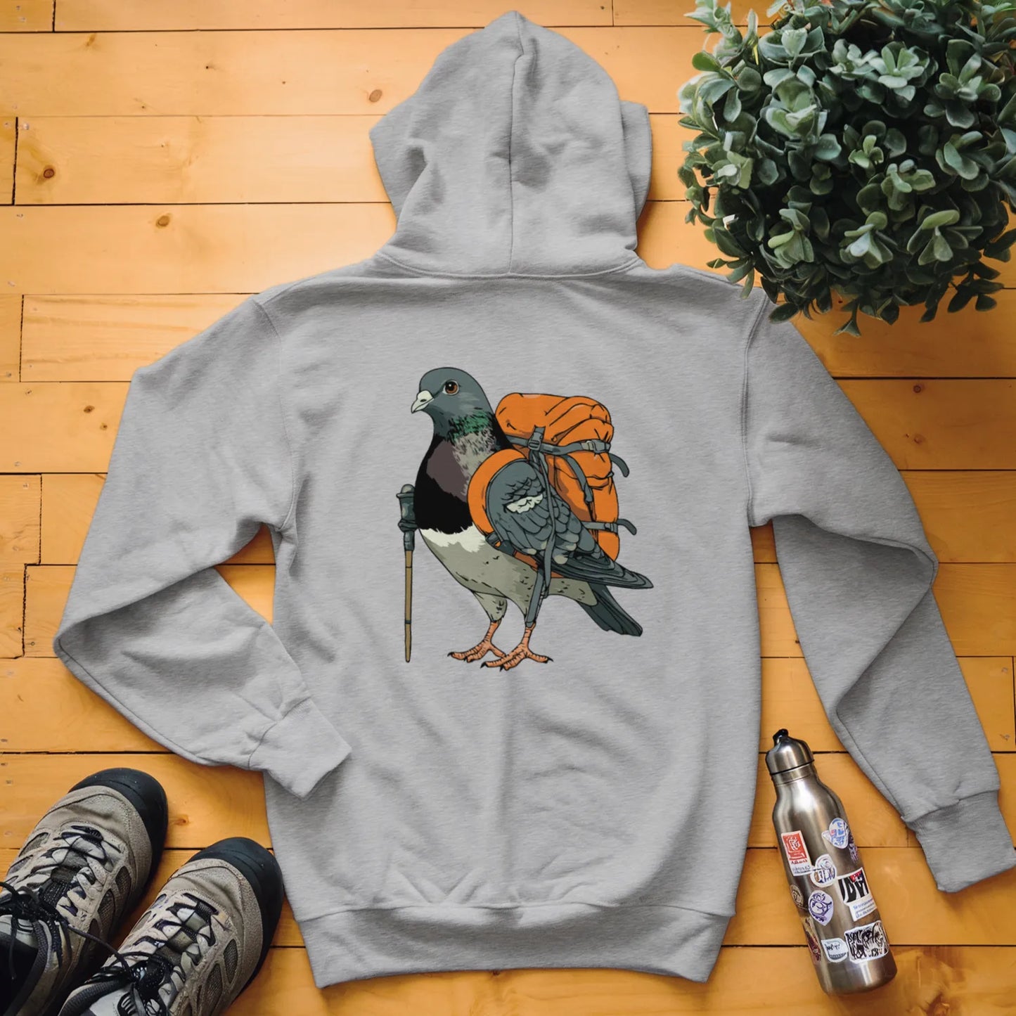 Pigeon Backpacker Hoodie